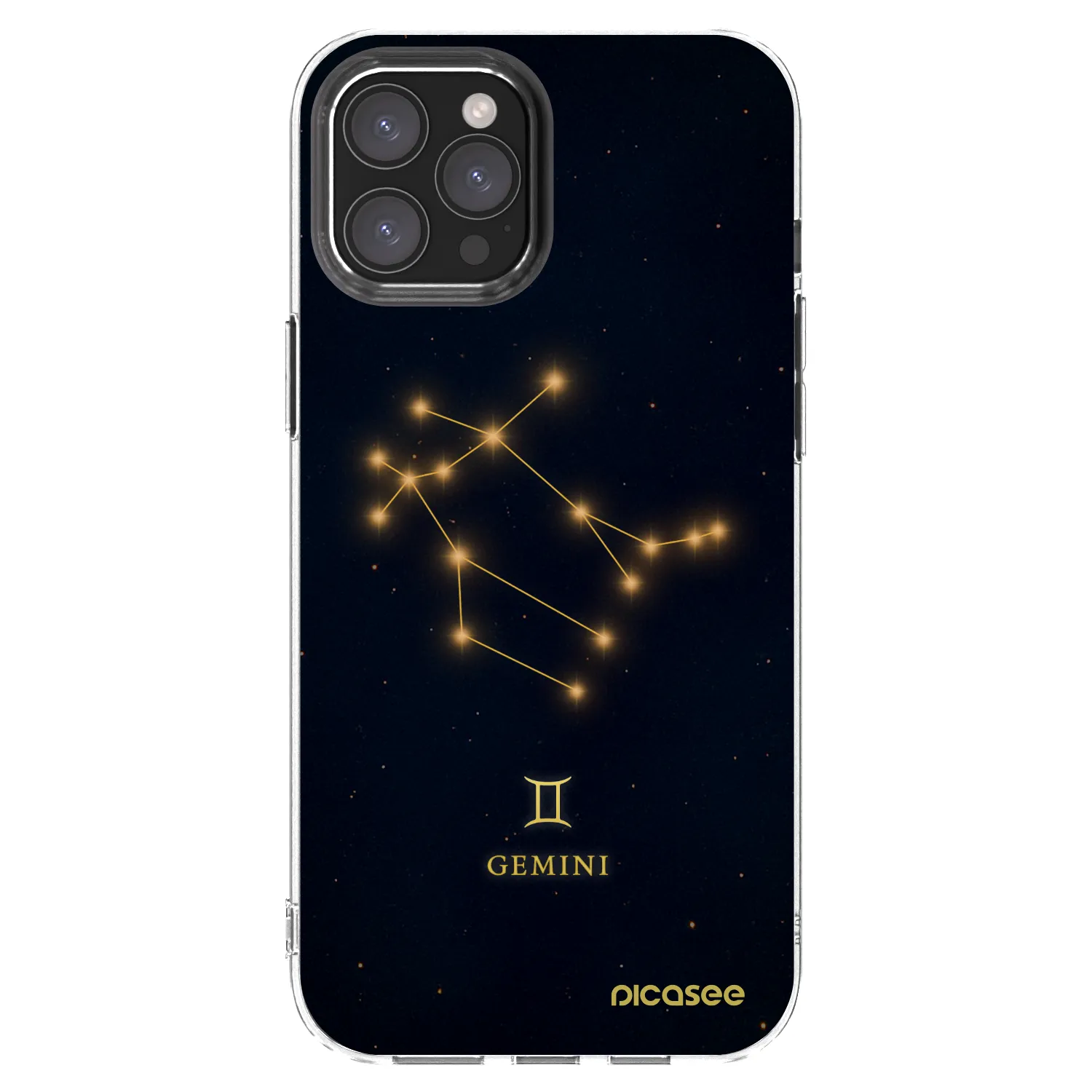 Picasee διαφανής θήκη σιλικόνης Apple iPhone 12 Pro Max - GEMINI