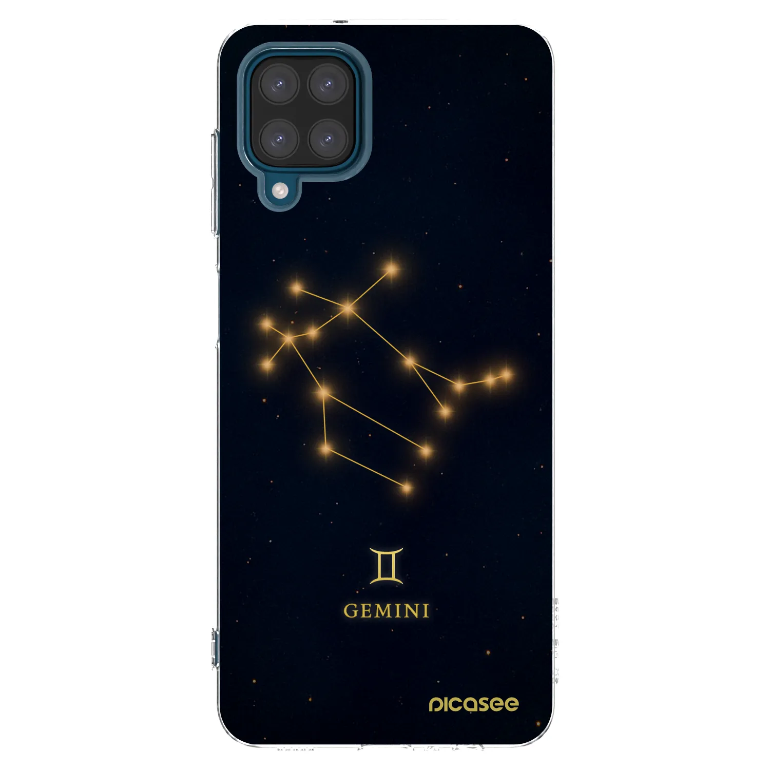 Picasee διαφανής θήκη σιλικόνης Samsung Galaxy A12 A125F - GEMINI
