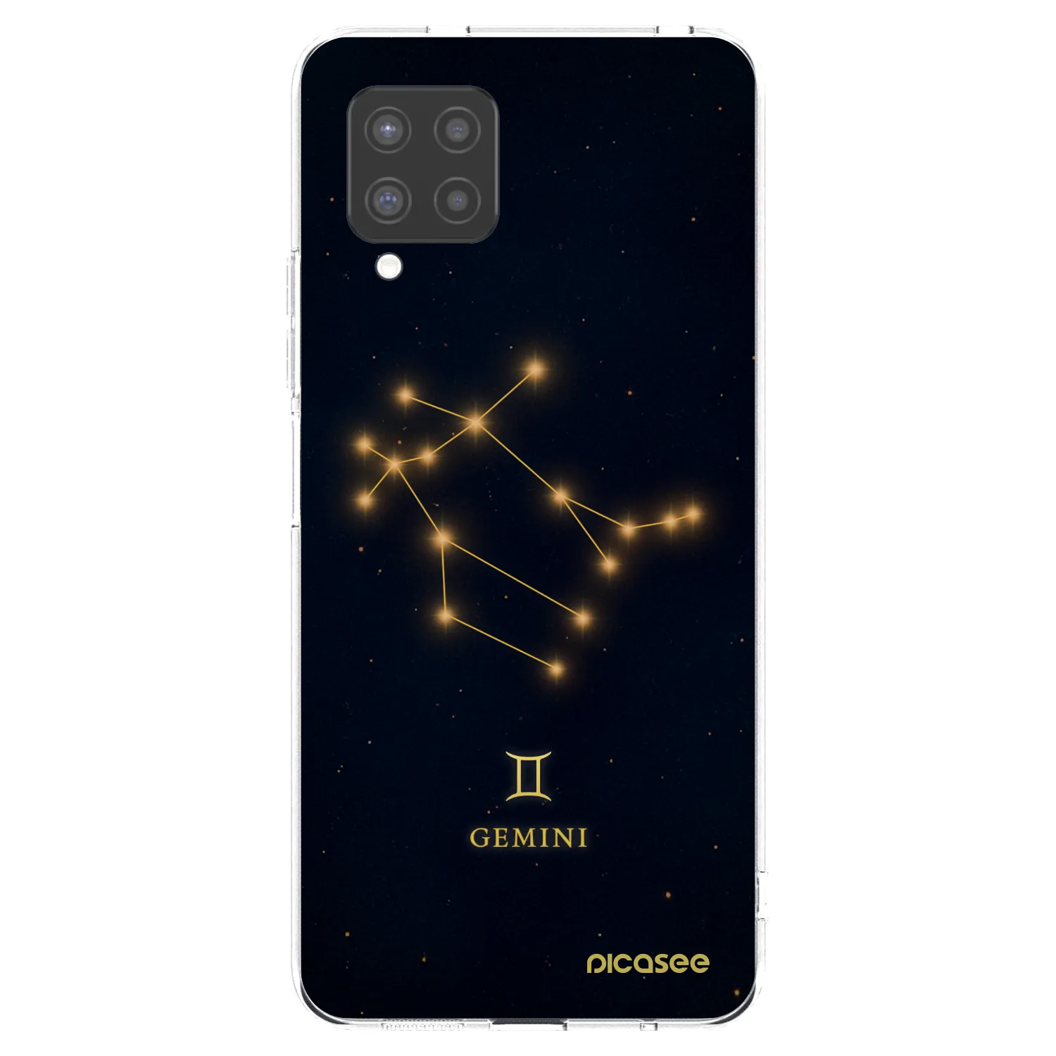Picasee διαφανής θήκη σιλικόνης Samsung Galaxy A42 A426B - GEMINI