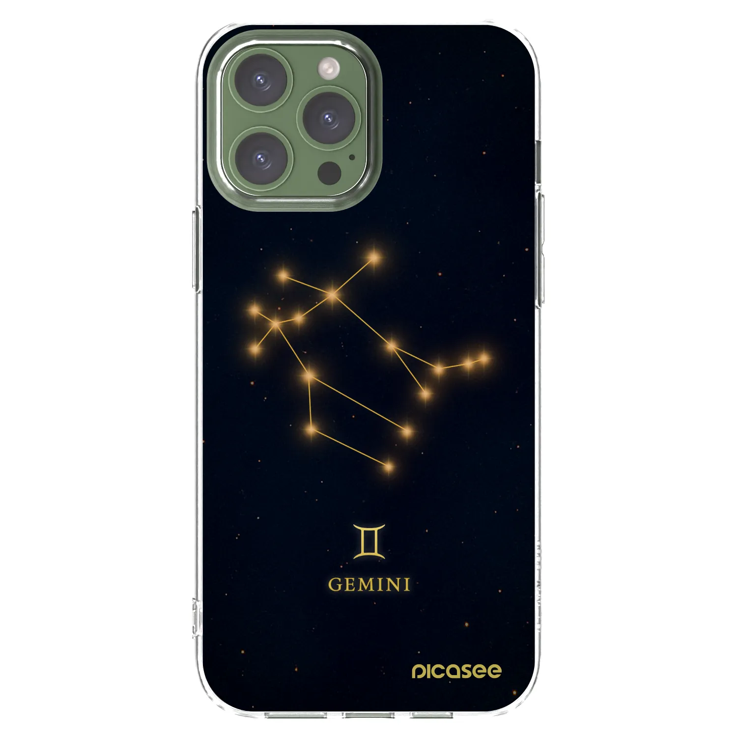 Picasee διαφανής θήκη σιλικόνης Apple iPhone 13 Pro Max - GEMINI