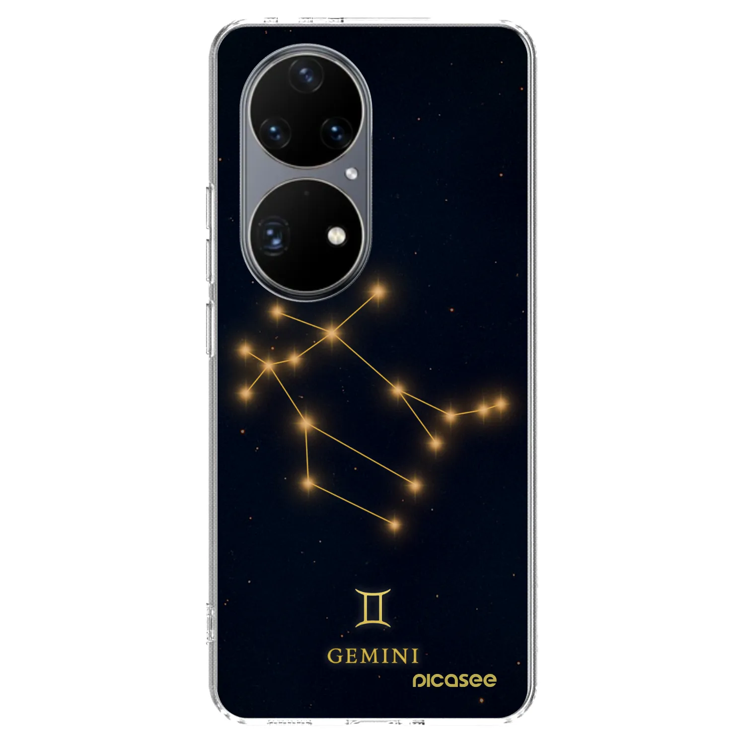 Picasee διαφανής θήκη σιλικόνης Huawei P50 - GEMINI