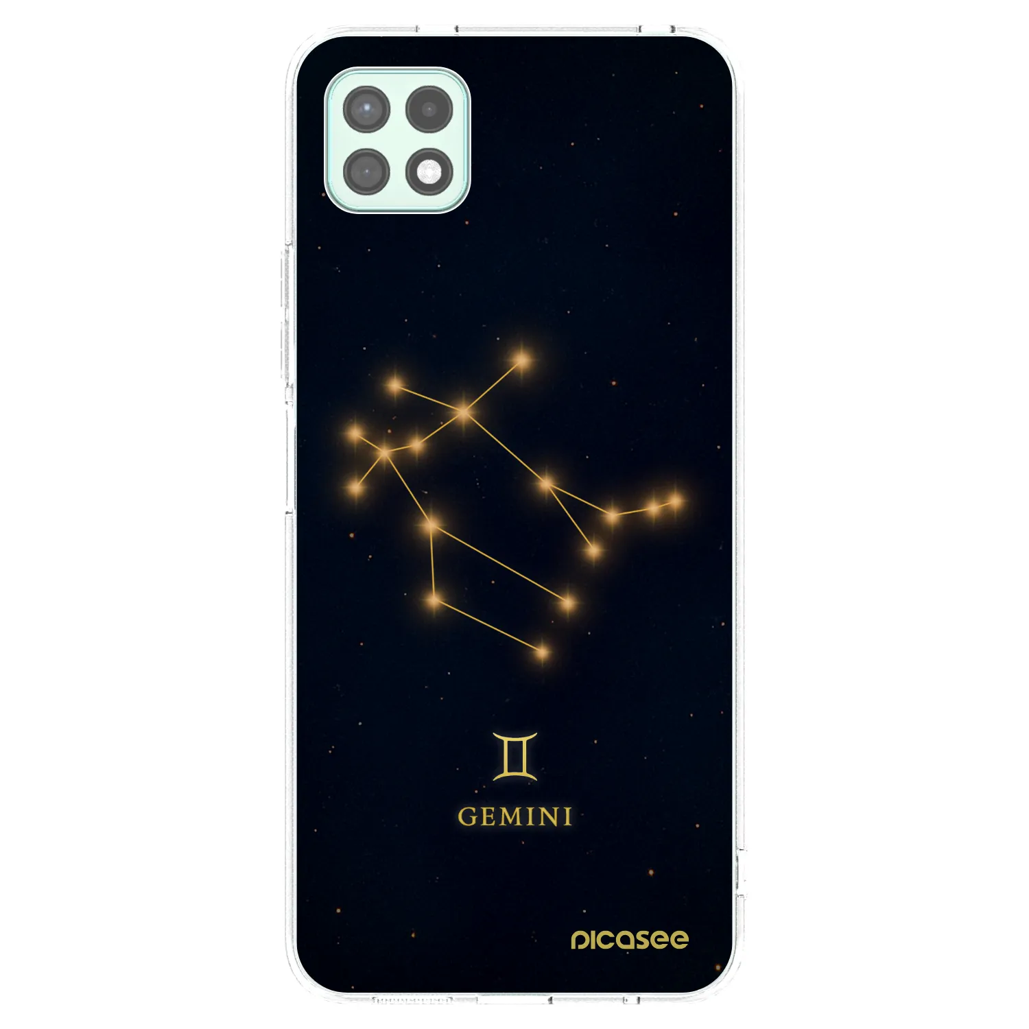 Picasee διαφανής θήκη σιλικόνης Samsung Galaxy A22 A226B 5G - GEMINI