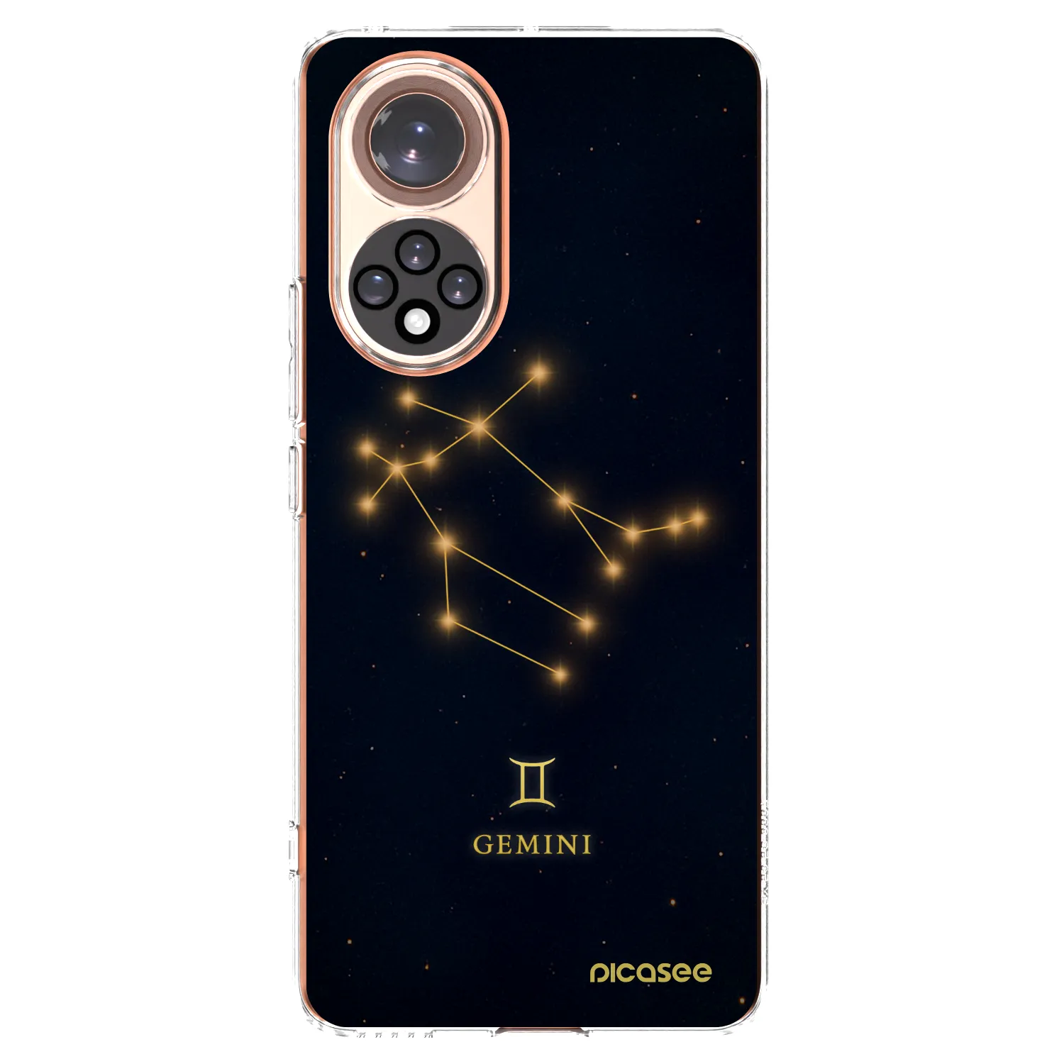Picasee διαφανής θήκη σιλικόνης Honor 50 5G - GEMINI