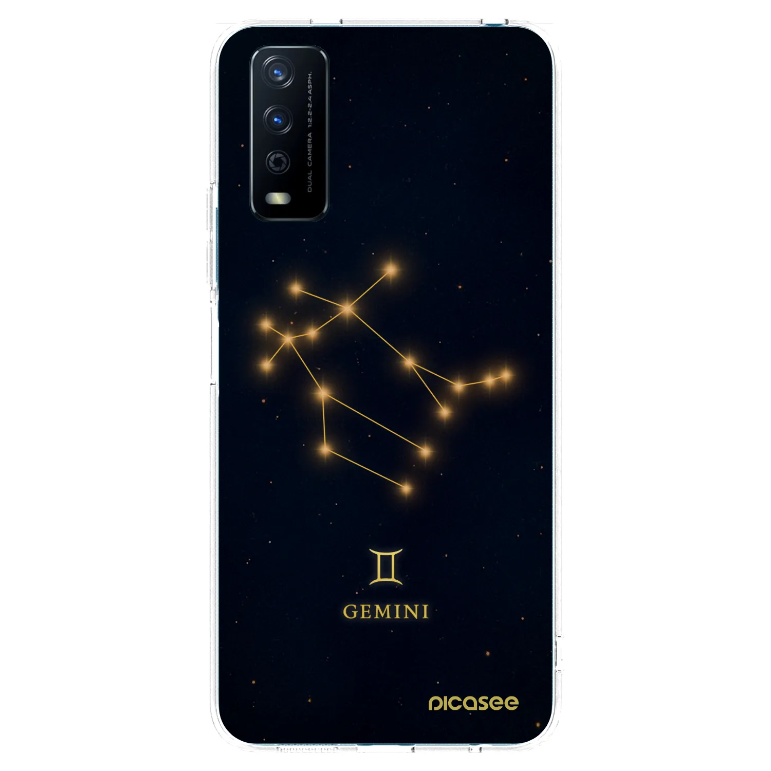 Picasee διαφανής θήκη σιλικόνης Vivo Y11s - GEMINI
