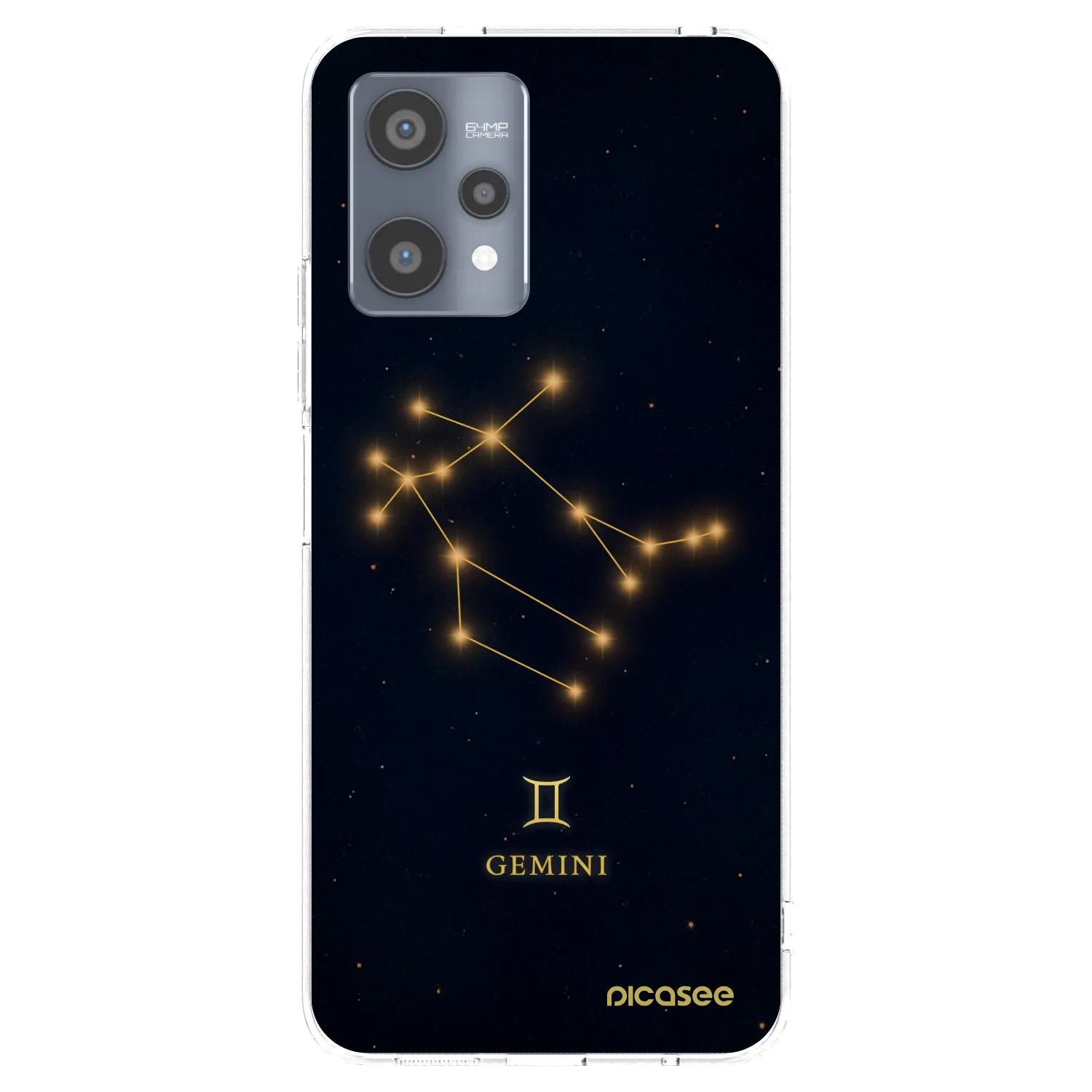 Picasee διαφανής θήκη σιλικόνης Realme 9 Pro 5G - GEMINI