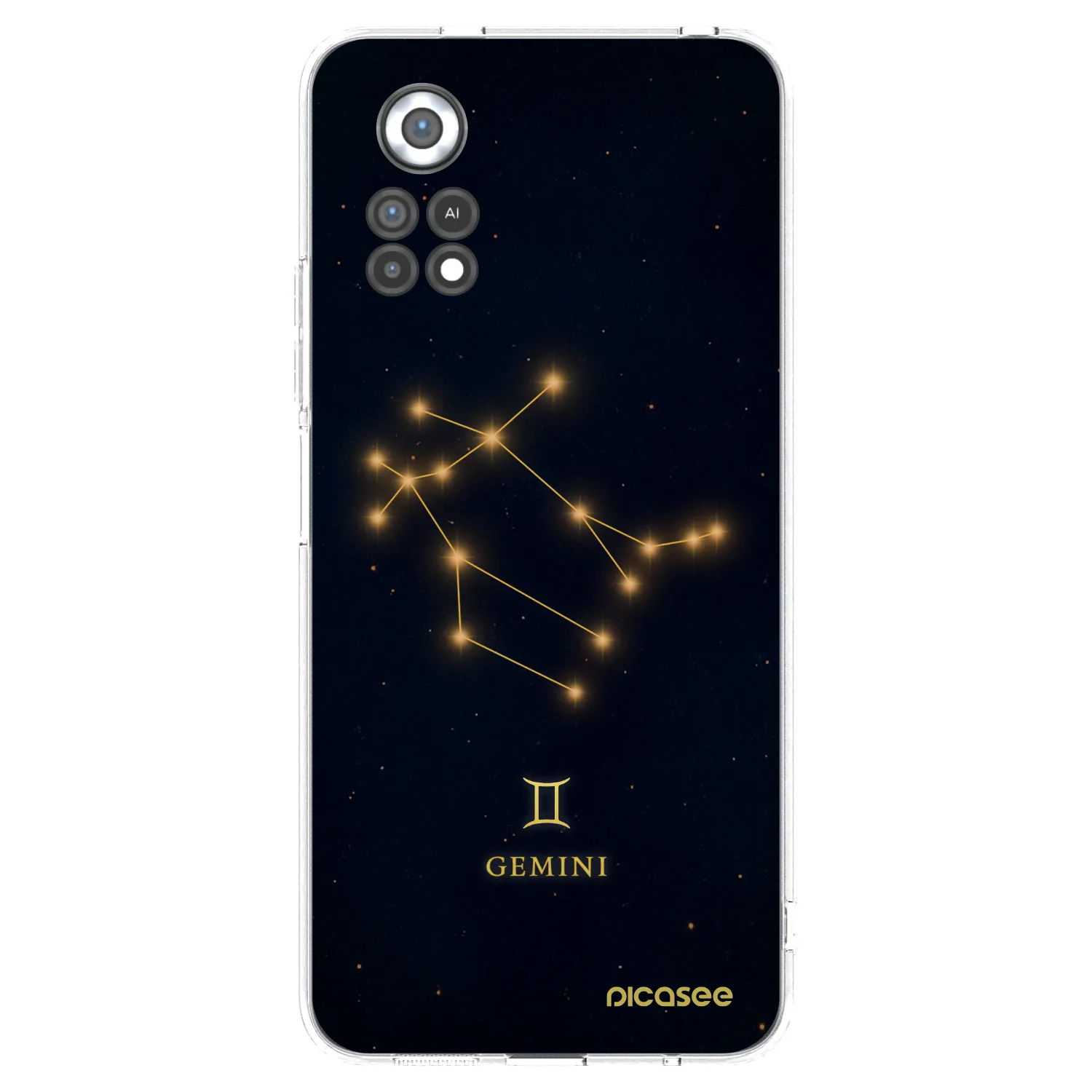 Picasee διαφανής θήκη σιλικόνης Xiaomi Poco X4 Pro 5G - GEMINI