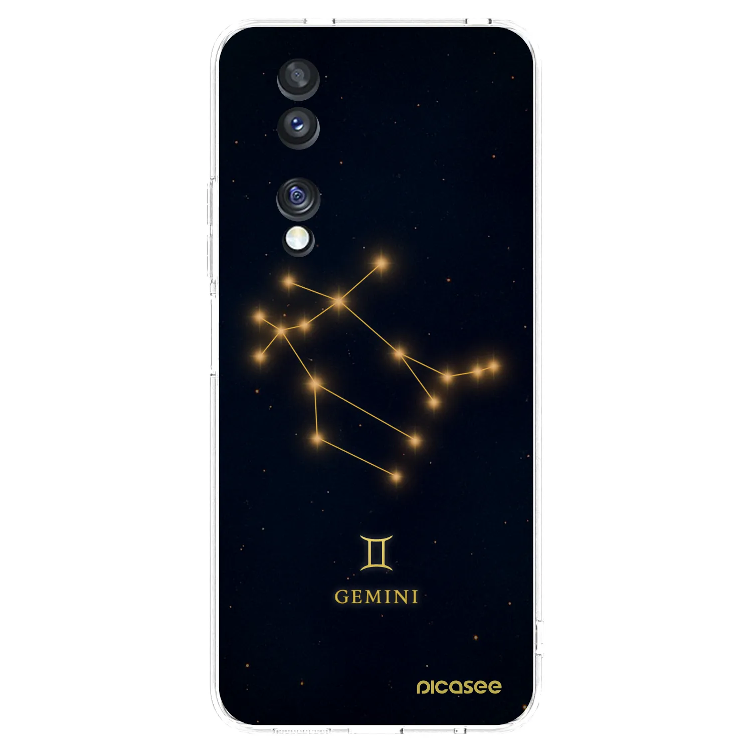 Picasee διαφανής θήκη σιλικόνης Honor 70 - GEMINI