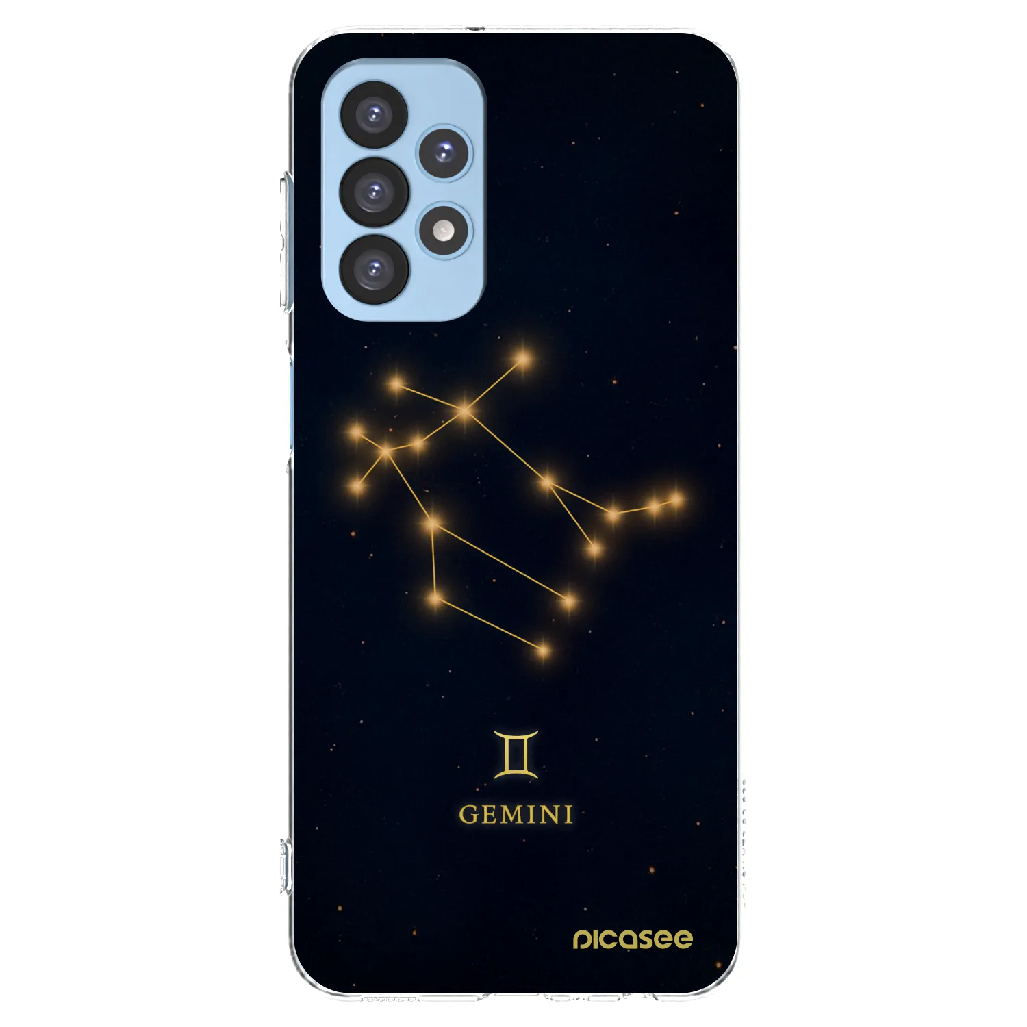 Picasee διαφανής θήκη σιλικόνης Samsung Galaxy A23 A235F 4G - GEMINI