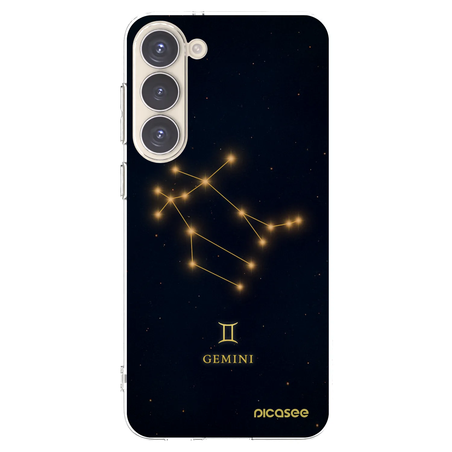 Picasee διαφανής θήκη σιλικόνης Samsung Galaxy S23+ 5G - GEMINI