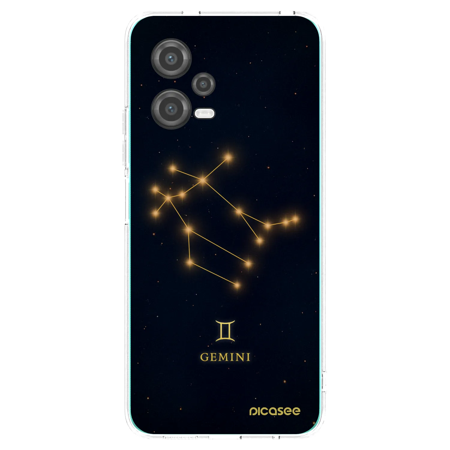 Picasee διαφανής θήκη σιλικόνης Xiaomi Poco X5 - GEMINI