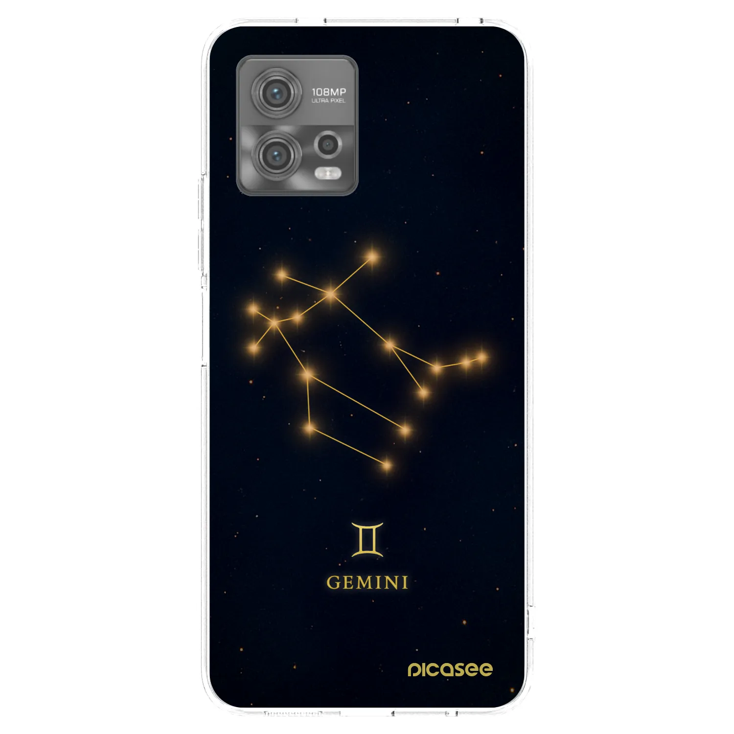 Picasee διαφανής θήκη σιλικόνης Motorola Moto G72 - GEMINI