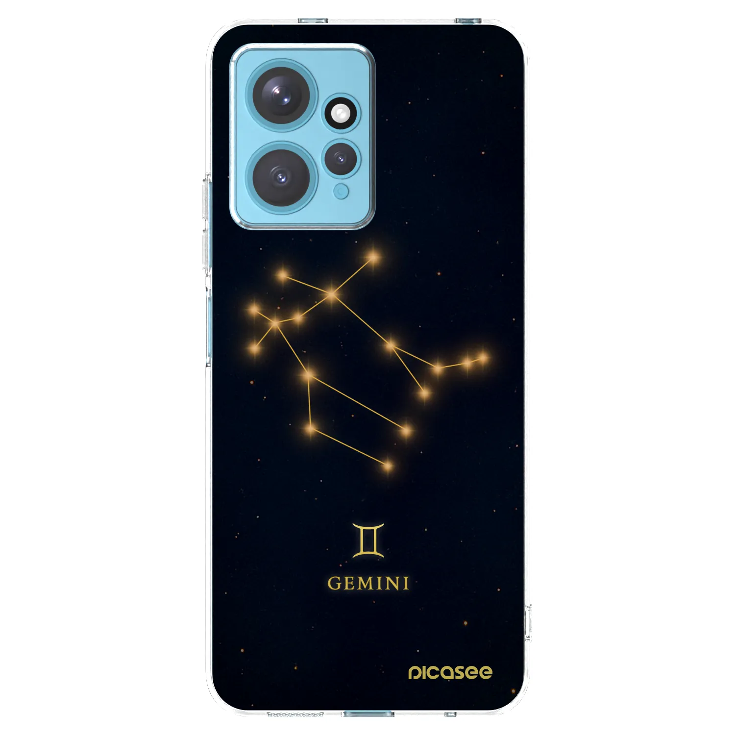 Picasee διαφανής θήκη σιλικόνης Xiaomi Redmi Note 12 4G - GEMINI