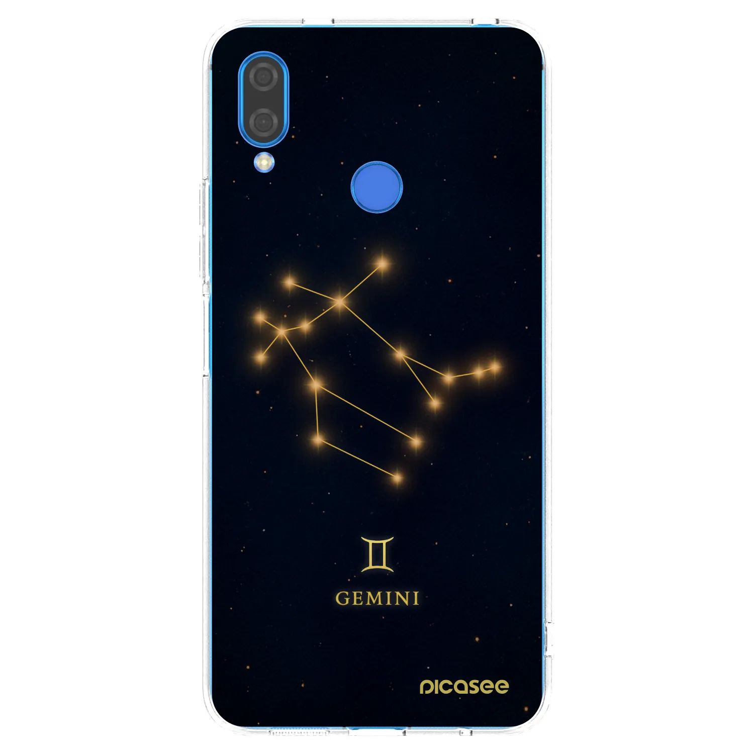 Picasee διαφανής θήκη σιλικόνης Huawei Nova 3 - GEMINI