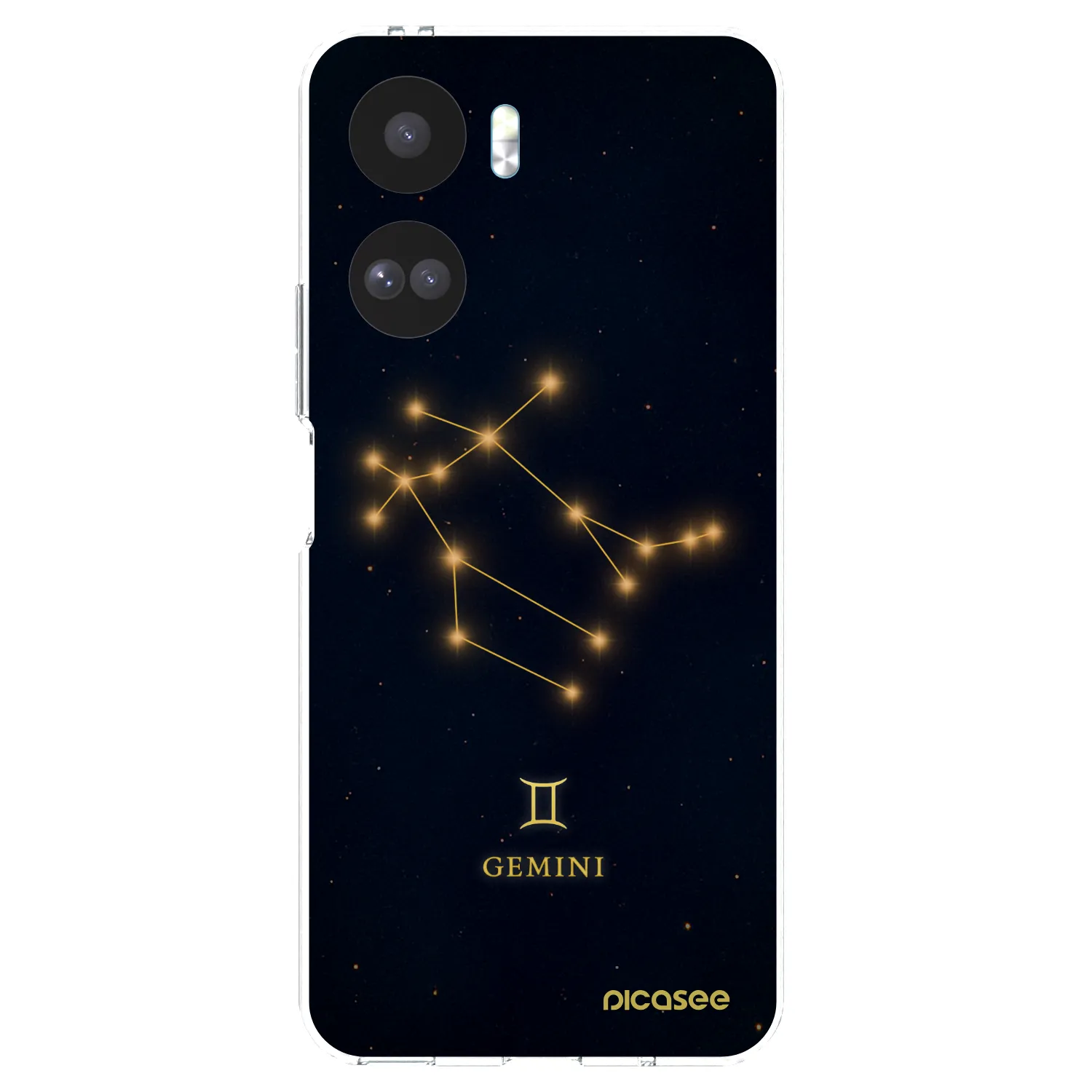 Picasee διαφανής θήκη σιλικόνης Honor 90 Lite 5G - GEMINI