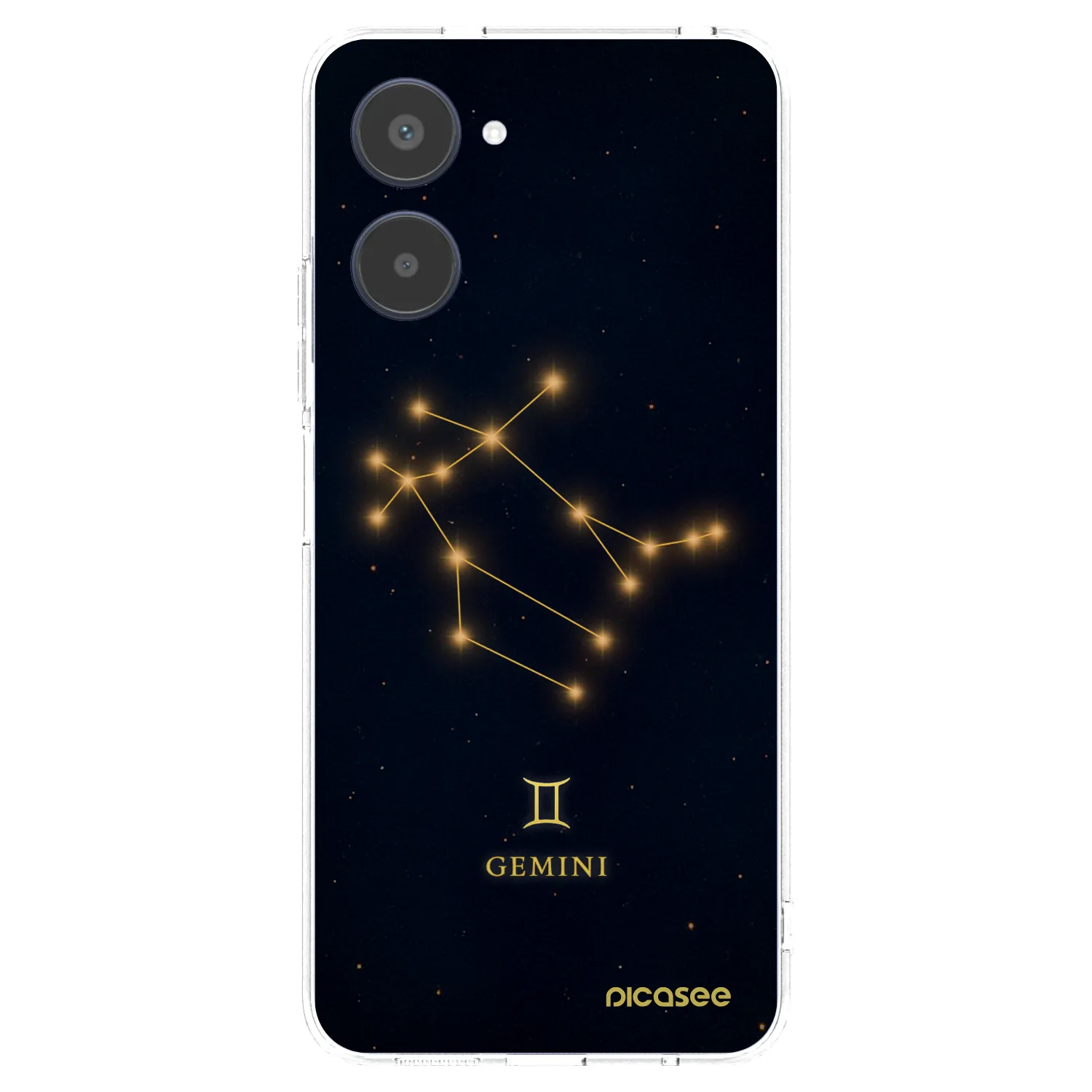 Picasee διαφανής θήκη σιλικόνης Realme 10 4G - GEMINI