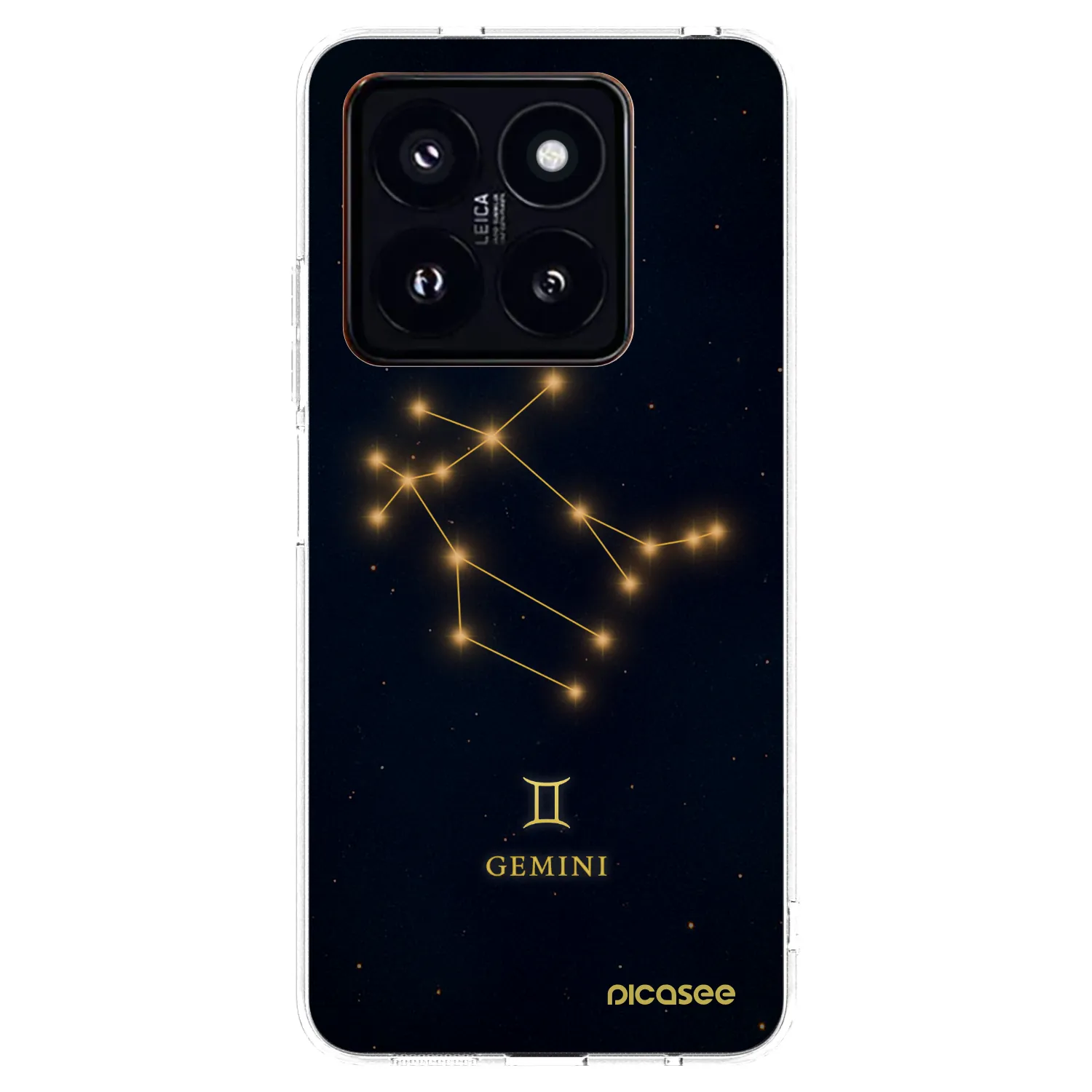 Picasee διαφανής θήκη σιλικόνης Xiaomi 14 Pro - GEMINI