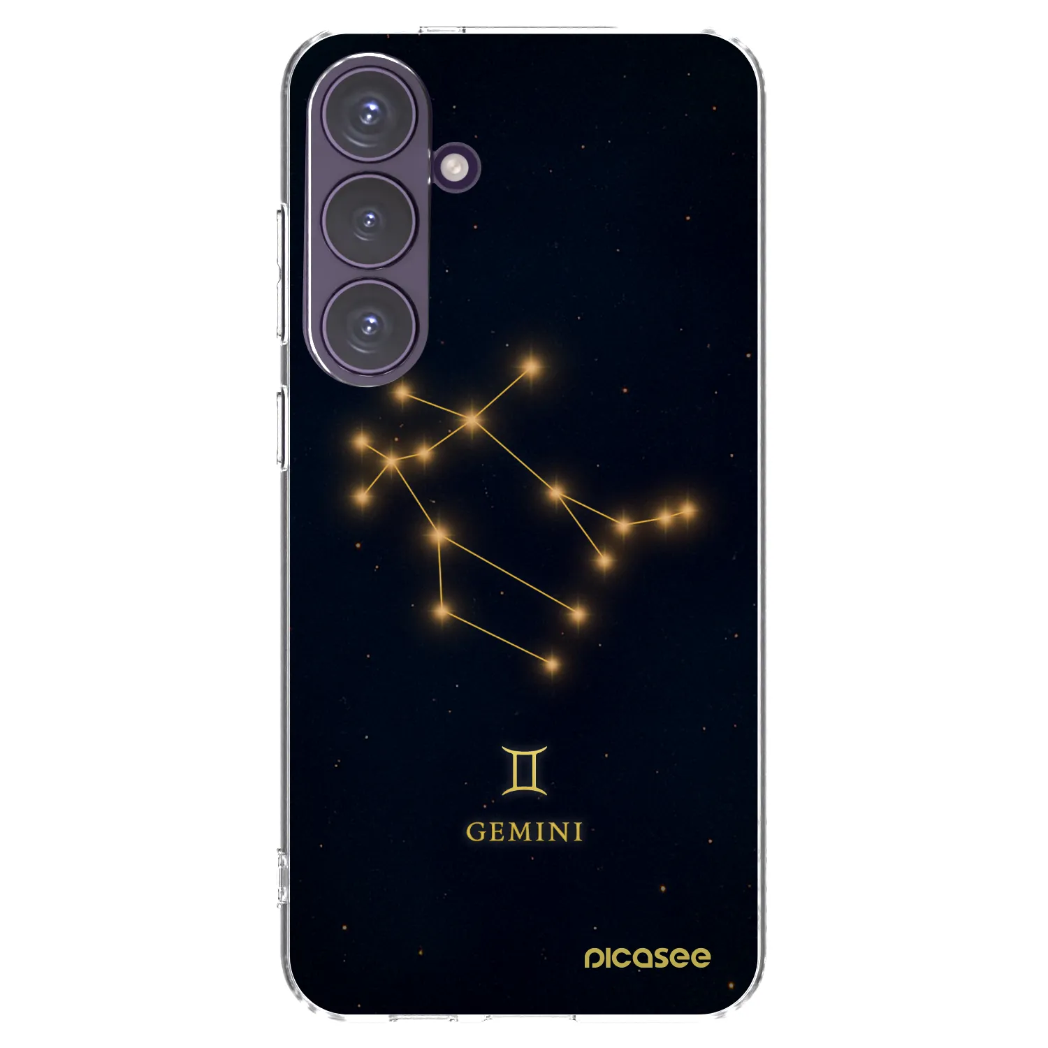 Picasee διαφανής θήκη σιλικόνης Samsung Galaxy S24+ S926B 5G - GEMINI