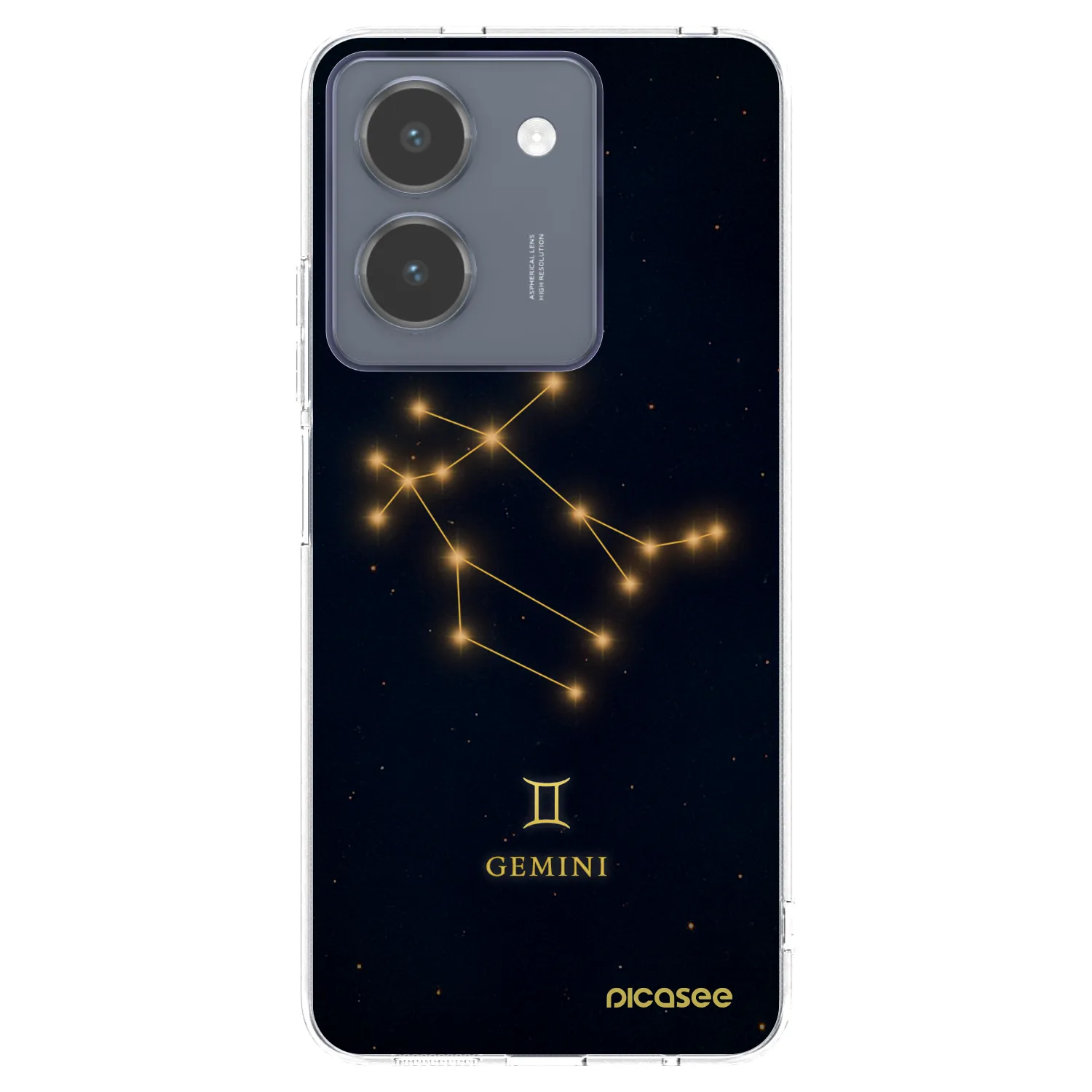Picasee διαφανής θήκη σιλικόνης Vivo Y36 4G - GEMINI