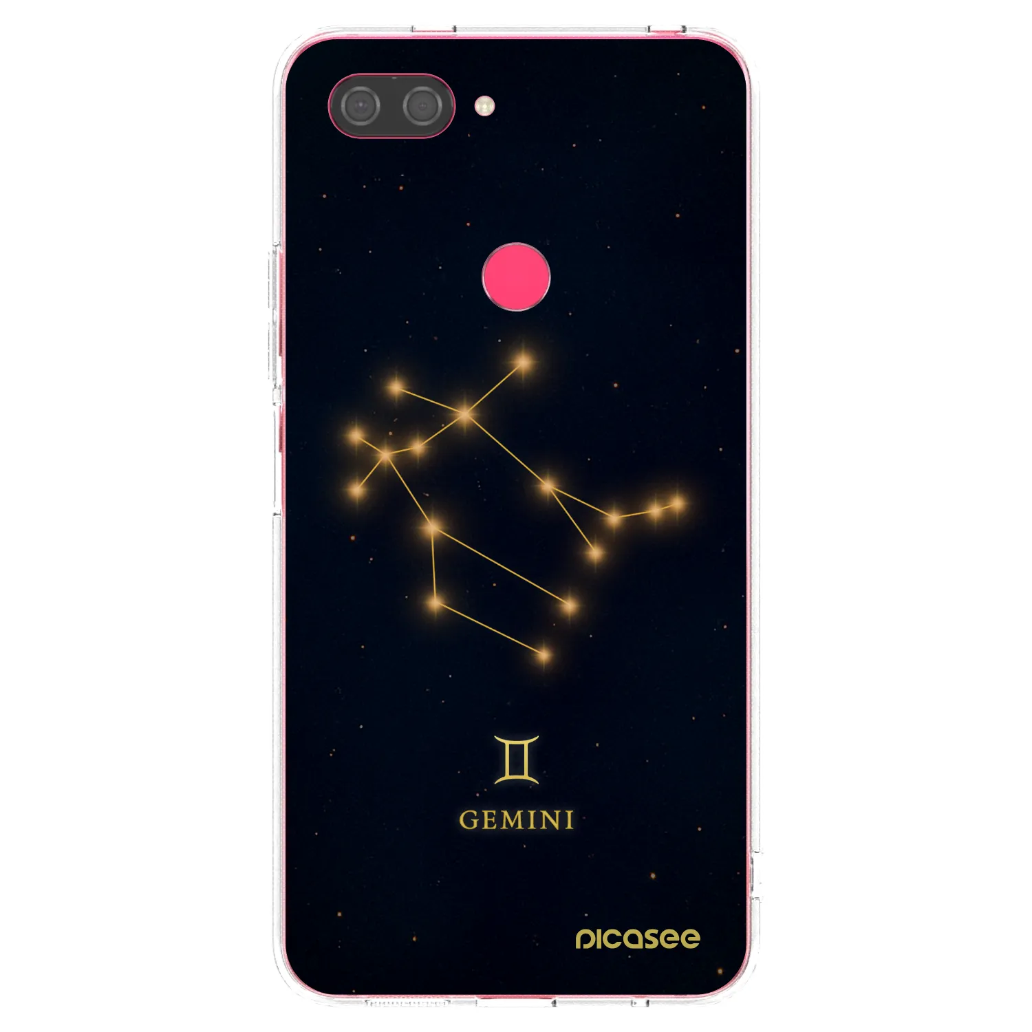 Picasee διαφανής θήκη σιλικόνης Xiaomi Mi 8 Lite - GEMINI