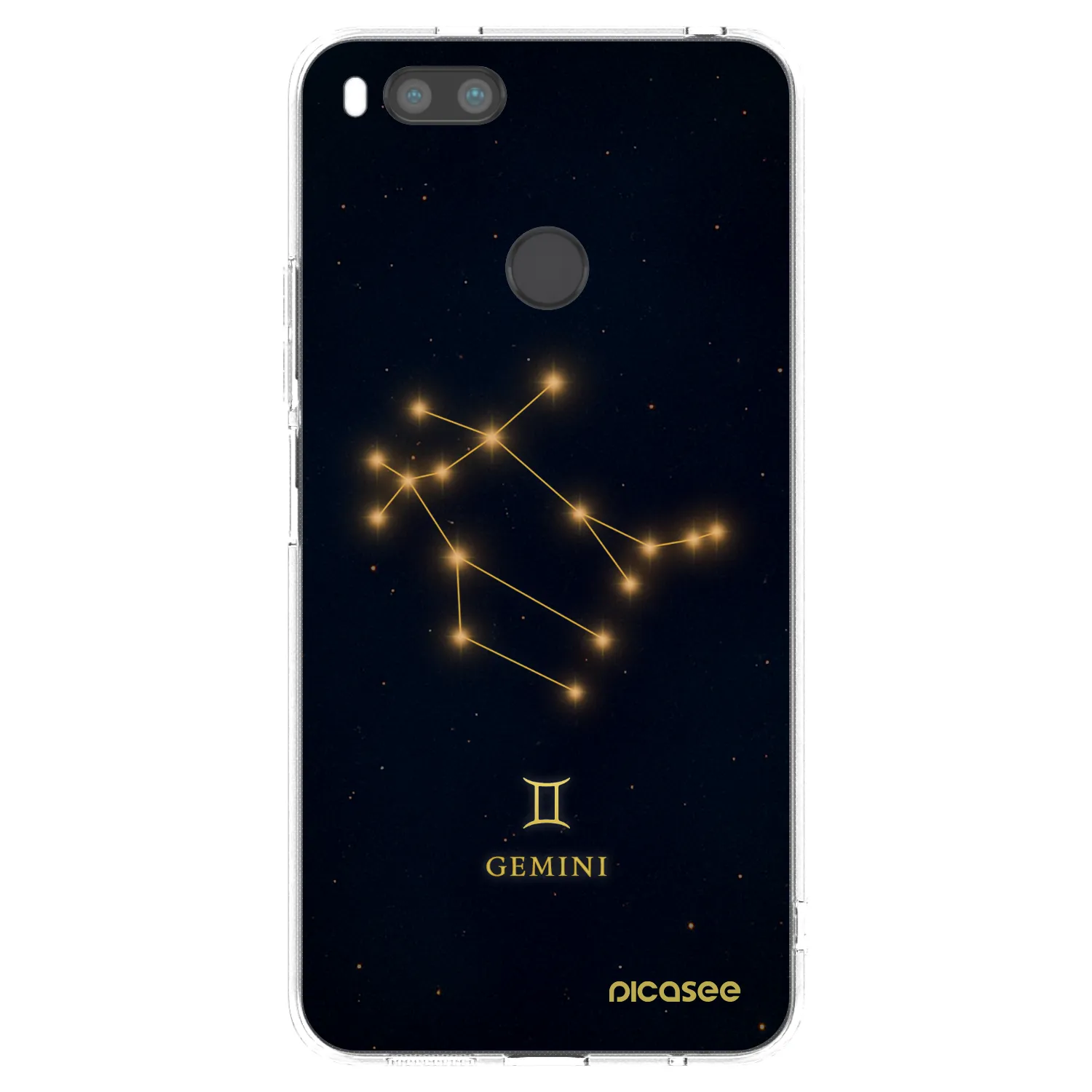 Picasee διαφανής θήκη σιλικόνης Xiaomi Mi A1 Global - GEMINI