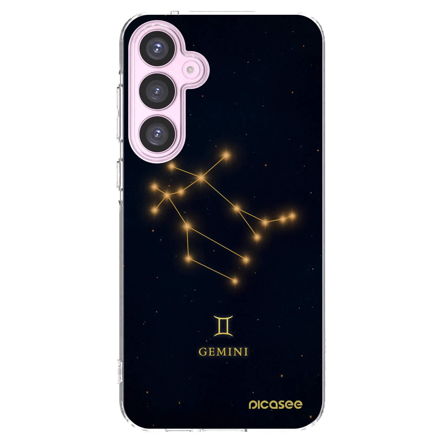 Picasee διαφανής θήκη σιλικόνης Samsung Galaxy A55 5G A556B - GEMINI