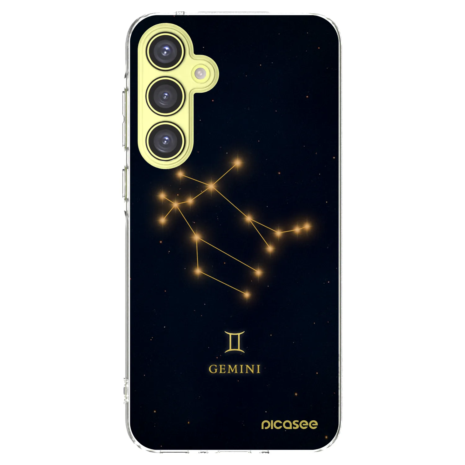 Picasee διαφανής θήκη σιλικόνης Samsung Galaxy A35 5G A356B - GEMINI