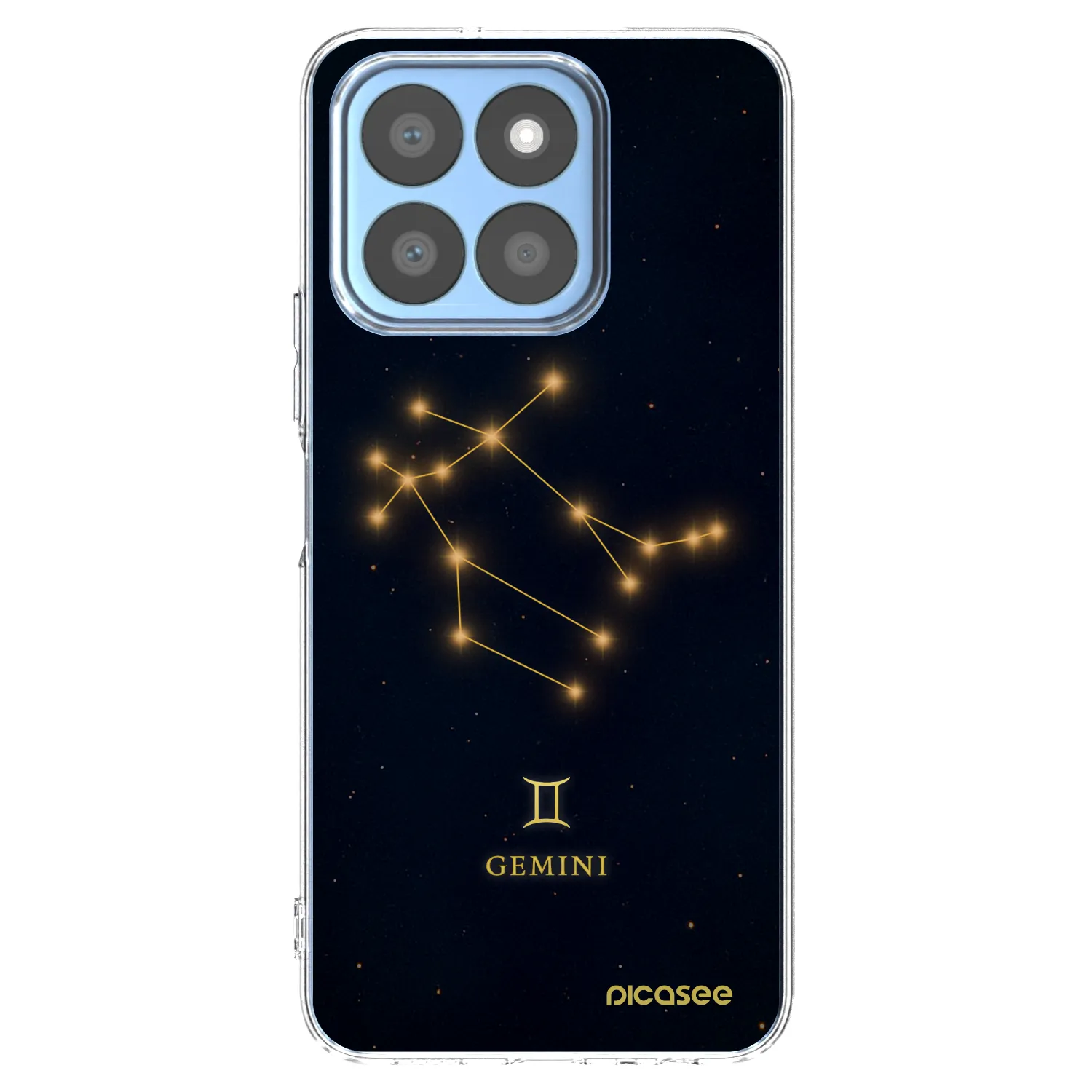 Picasee διαφανής θήκη σιλικόνης Honor X8b - GEMINI