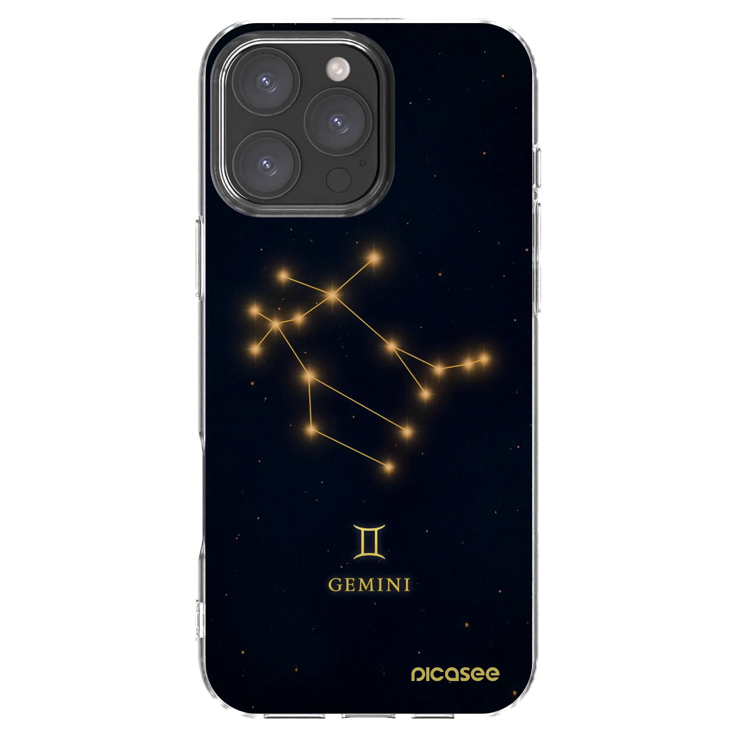 Picasee διαφανής θήκη σιλικόνης Apple iPhone 16 Pro Max - GEMINI