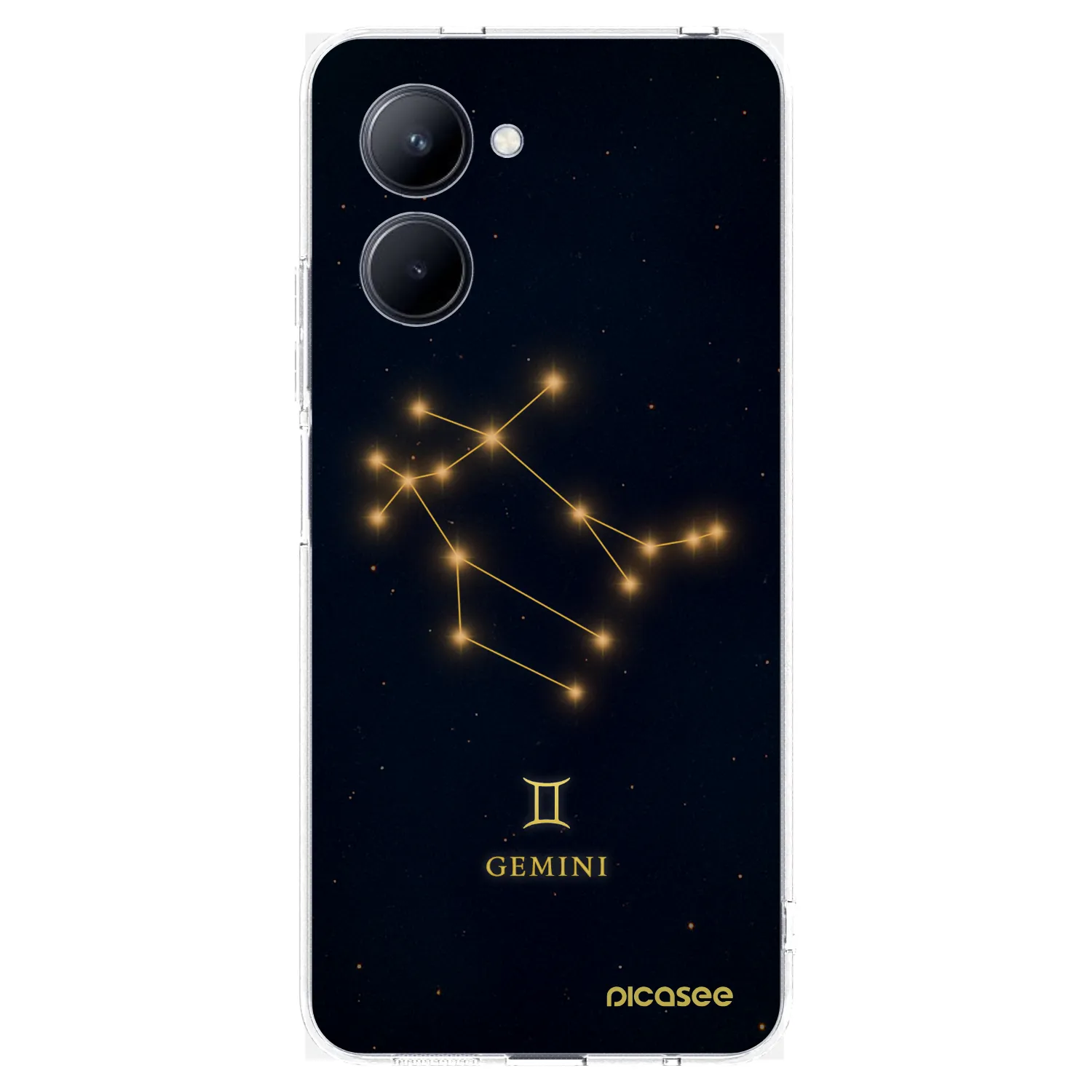 Picasee διαφανής θήκη σιλικόνης Realme C33 (2023) - GEMINI