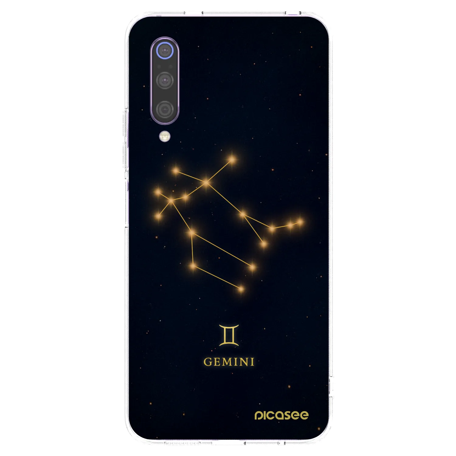 Picasee διαφανής θήκη σιλικόνης Xiaomi Mi 9 - GEMINI