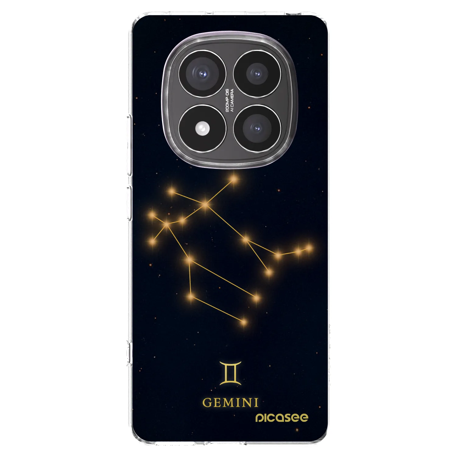 Picasee διαφανής θήκη σιλικόνης Xiaomi Redmi Note 14 Pro+ 5G - GEMINI