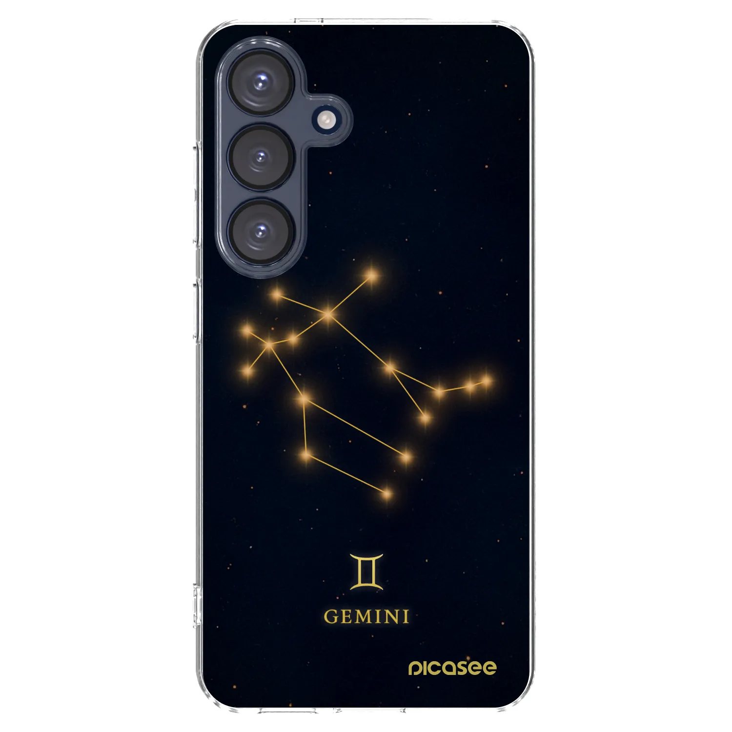 Picasee διαφανής θήκη σιλικόνης Samsung Galaxy S25 5G - GEMINI