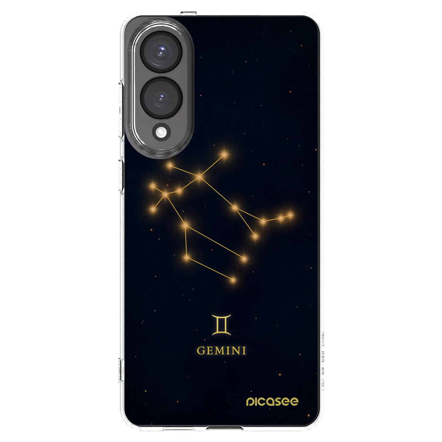 Picasee διαφανής θήκη σιλικόνης Samsung Galaxy S25 Edge 5G - GEMINI