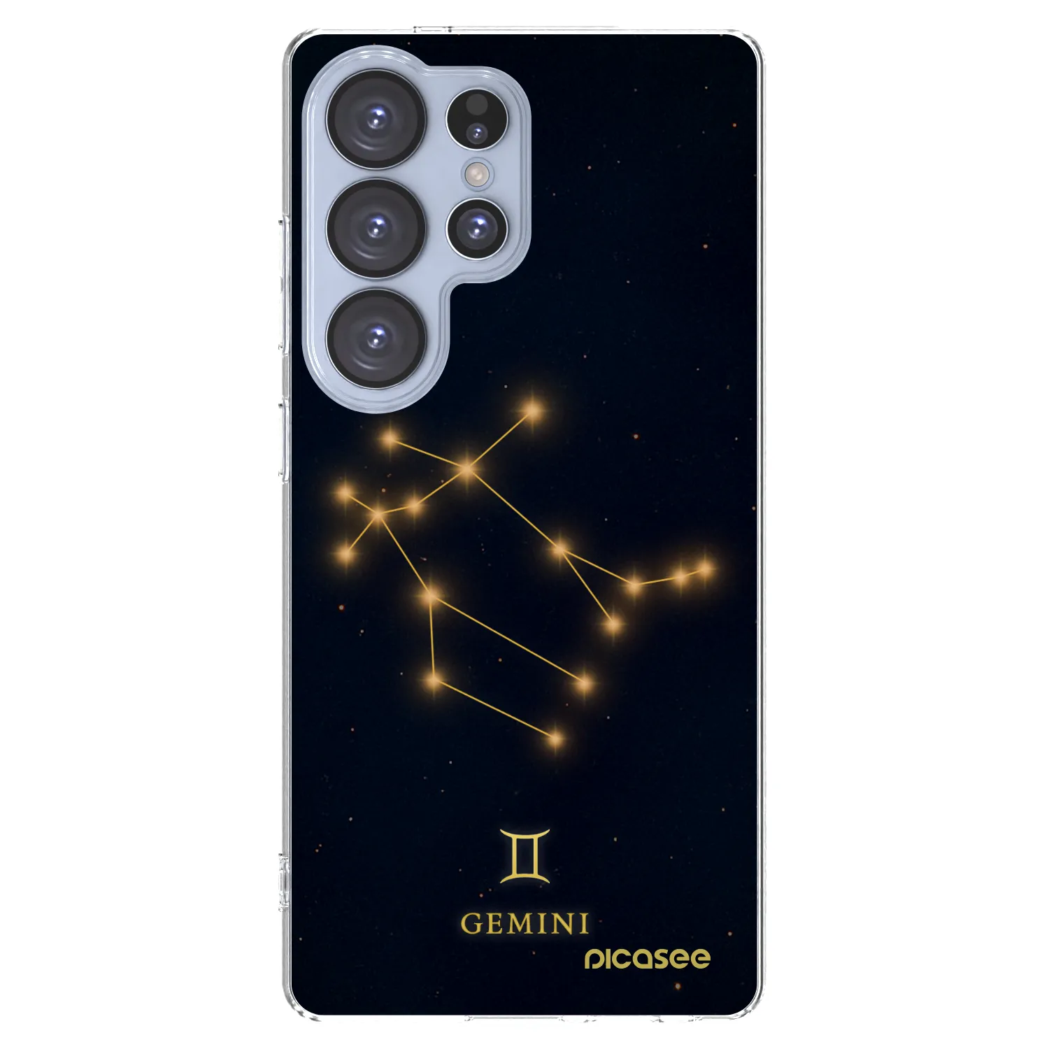 Picasee διαφανής θήκη σιλικόνης Samsung Galaxy S25 Ultra 5G - GEMINI