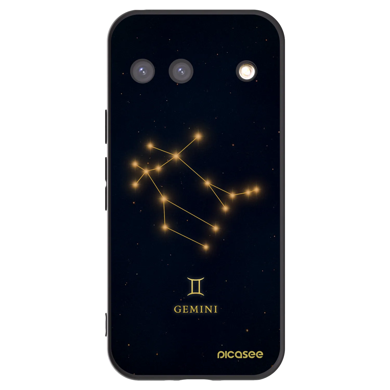 Picasee Μαύρη θήκη σιλικόνης για Google Pixel 9 - GEMINI