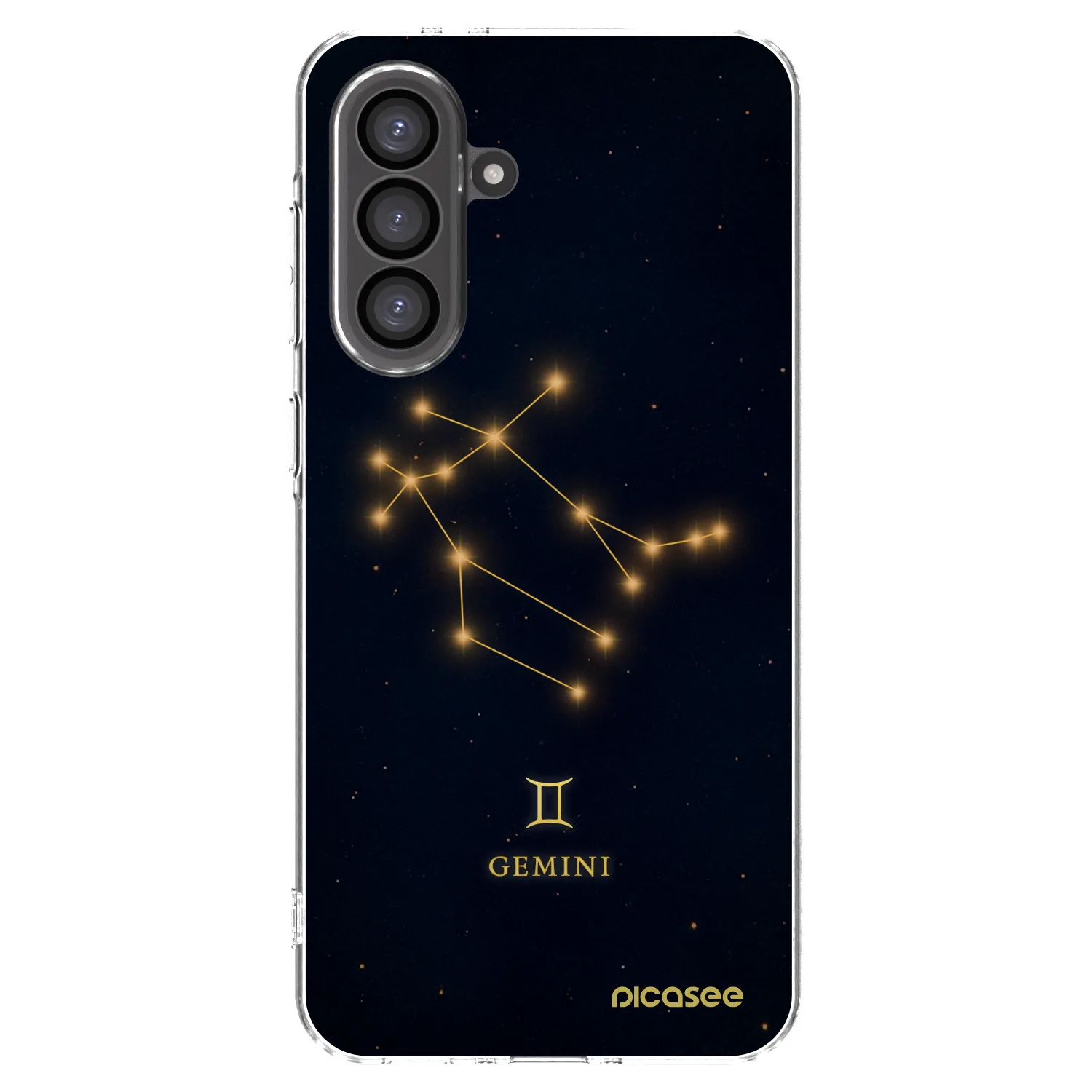 Picasee διαφανής θήκη σιλικόνης Samsung Galaxy A56 5G A566B - GEMINI