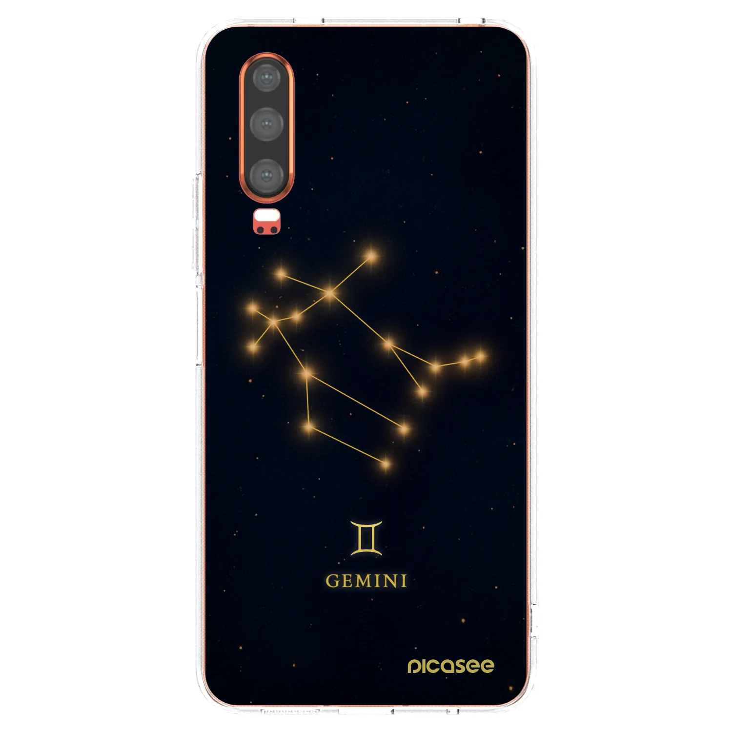 Picasee διαφανής θήκη σιλικόνης Huawei P30 - GEMINI