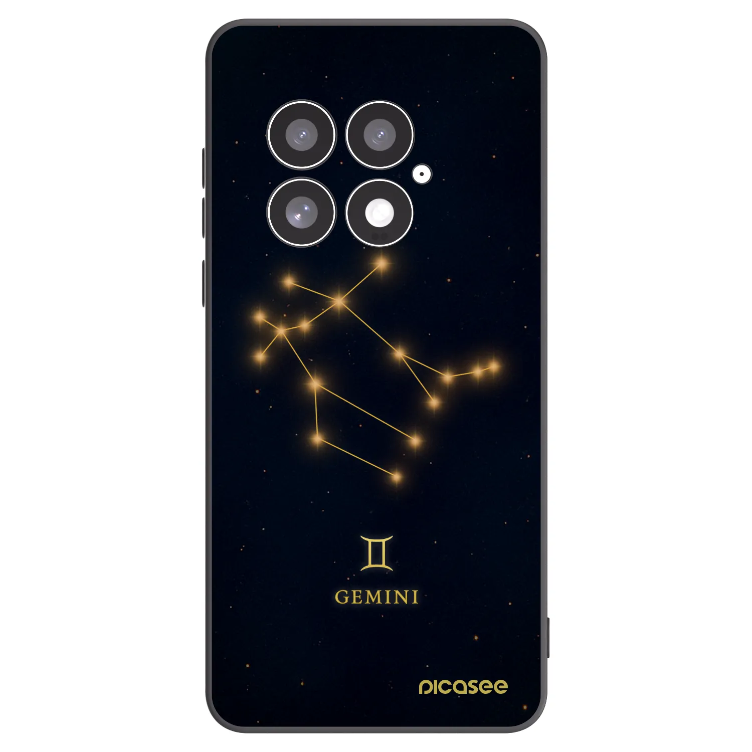 Picasee Μαύρη θήκη σιλικόνης για OnePlus 13 5G - GEMINI