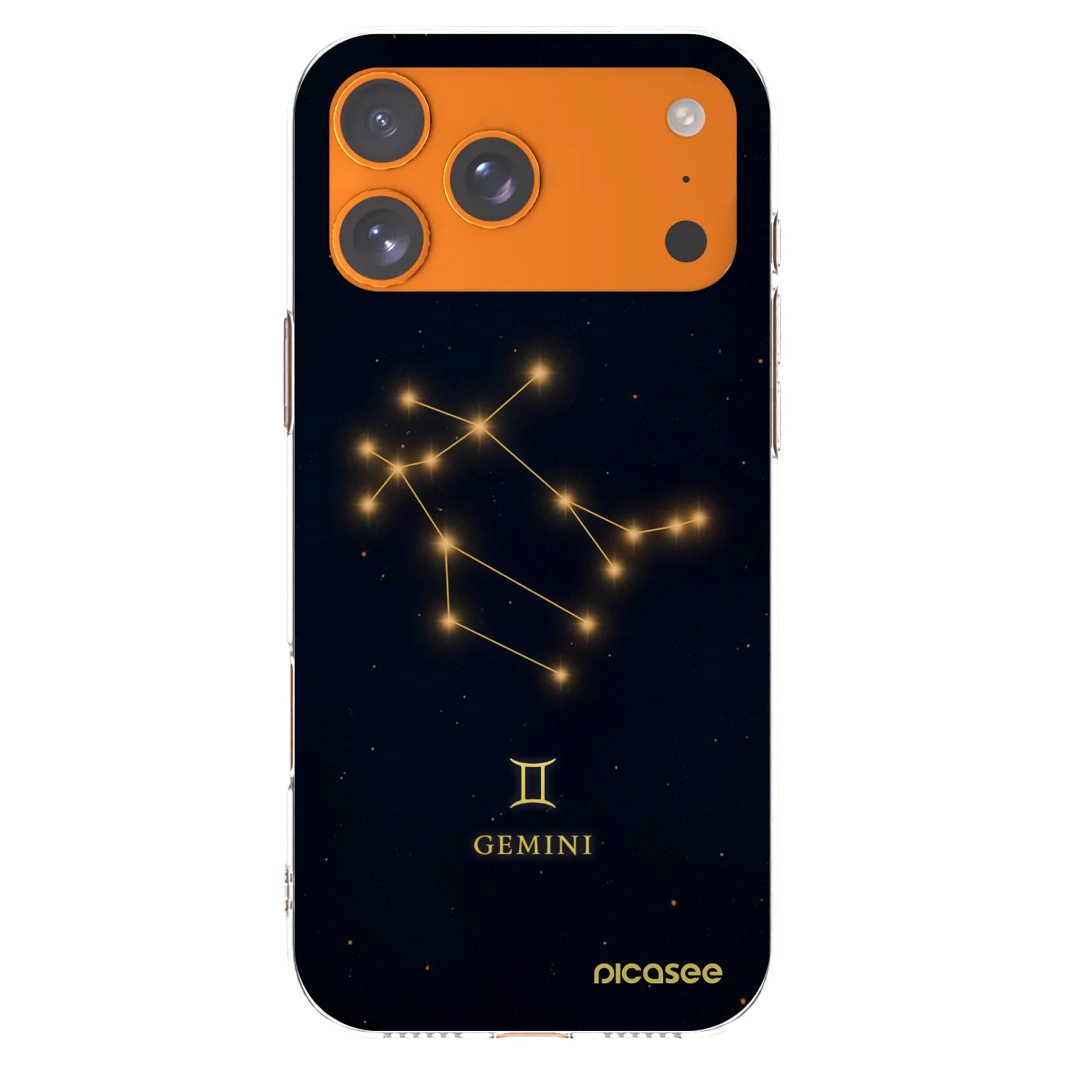 Picasee διαφανής θήκη σιλικόνης Apple iPhone 17 Pro Max - GEMINI