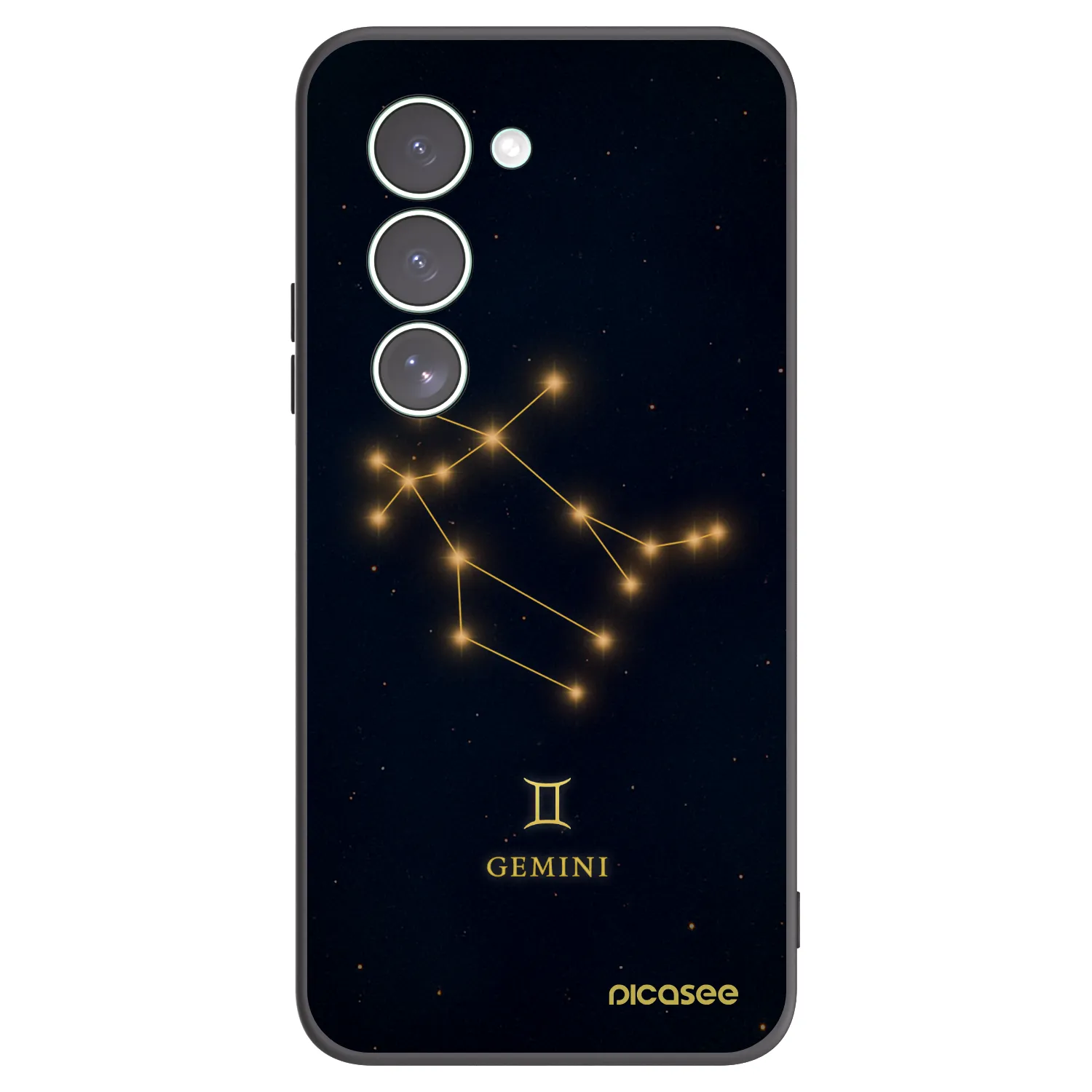 Picasee Μαύρη θήκη σιλικόνης για Xiaomi Redmi 15 5G - GEMINI