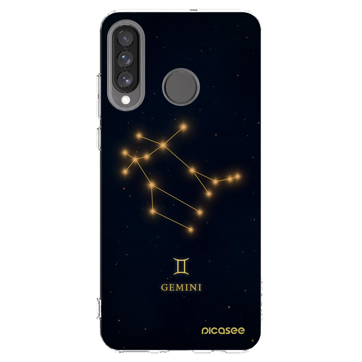 Picasee διαφανής θήκη σιλικόνης Huawei P30 Lite - GEMINI