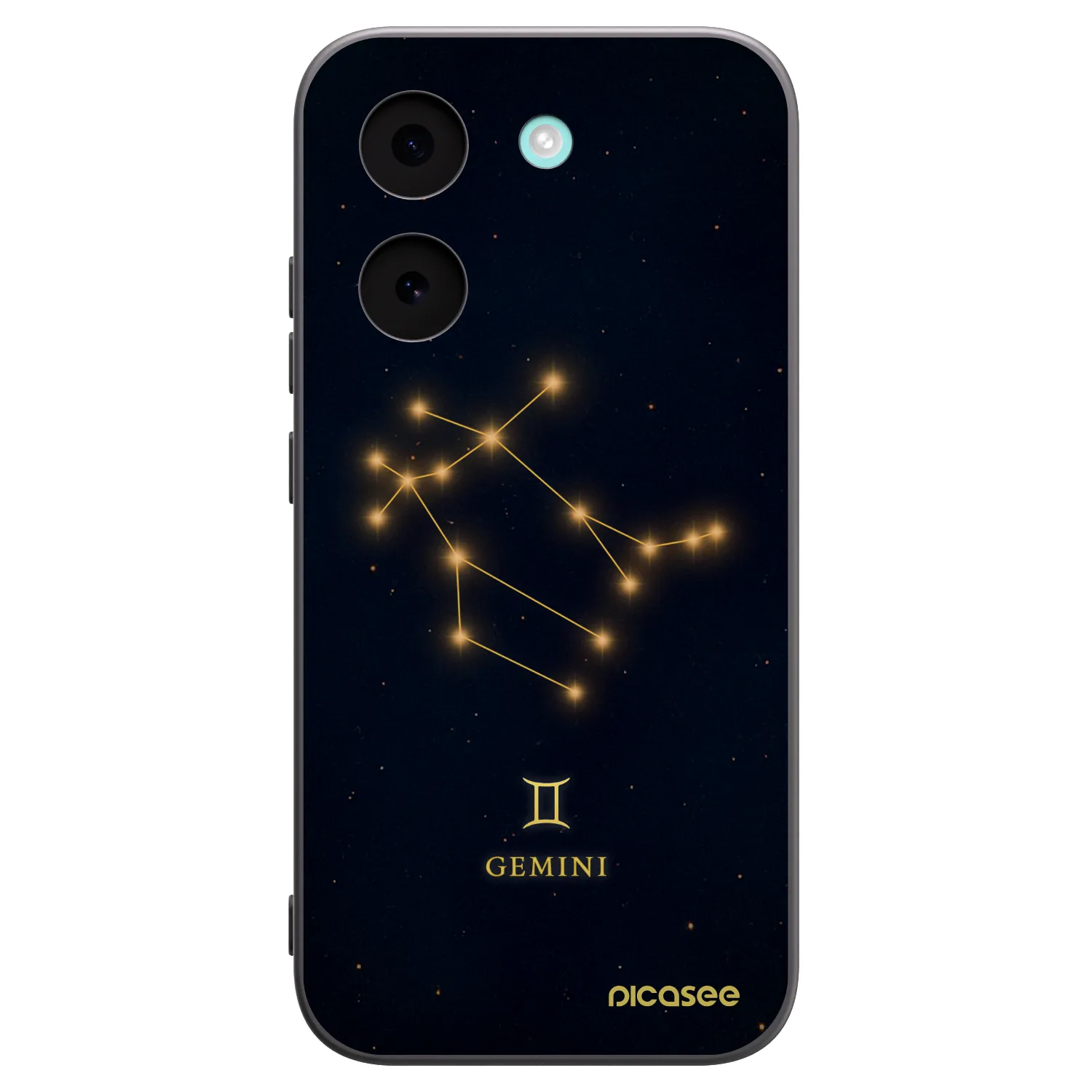 Picasee Μαύρη θήκη σιλικόνης για Xiaomi Poco X8 Pro - GEMINI