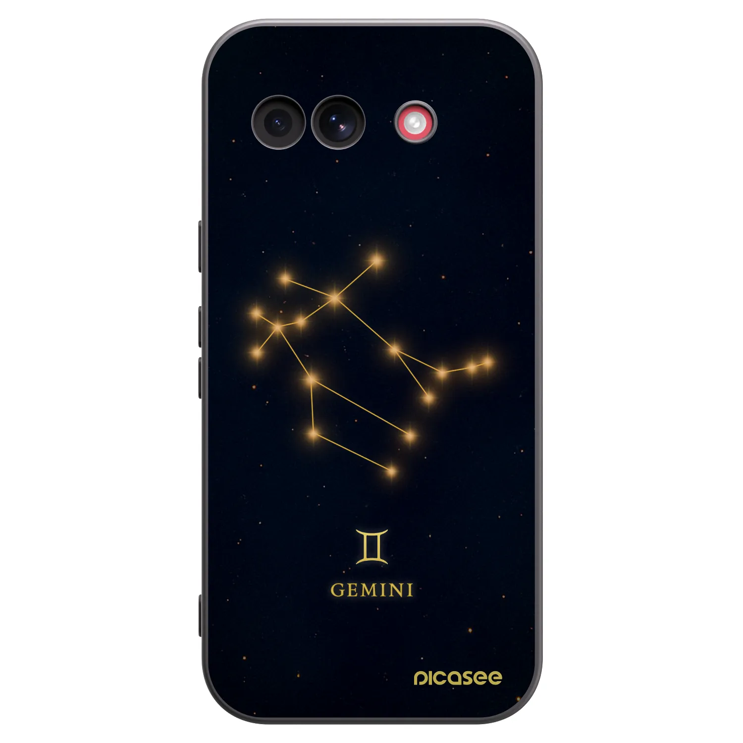 Picasee Μαύρη θήκη σιλικόνης για Google Pixel 10a - GEMINI