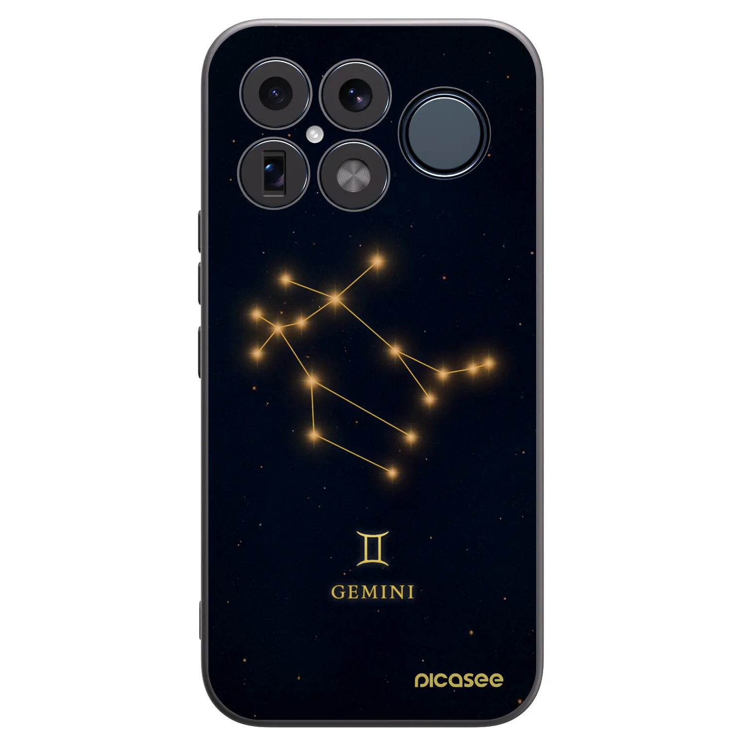 Picasee Μαύρη θήκη σιλικόνης για Xiaomi Poco F8 Ultra - GEMINI
