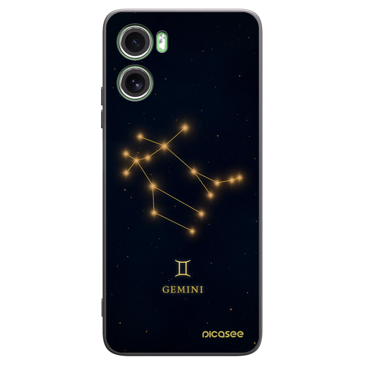 Picasee Μαύρη θήκη σιλικόνης για Motorola Moto G06 - GEMINI