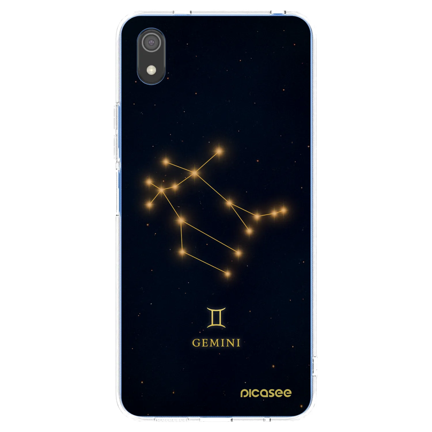 Picasee διαφανής θήκη σιλικόνης Xiaomi Redmi 7A - GEMINI
