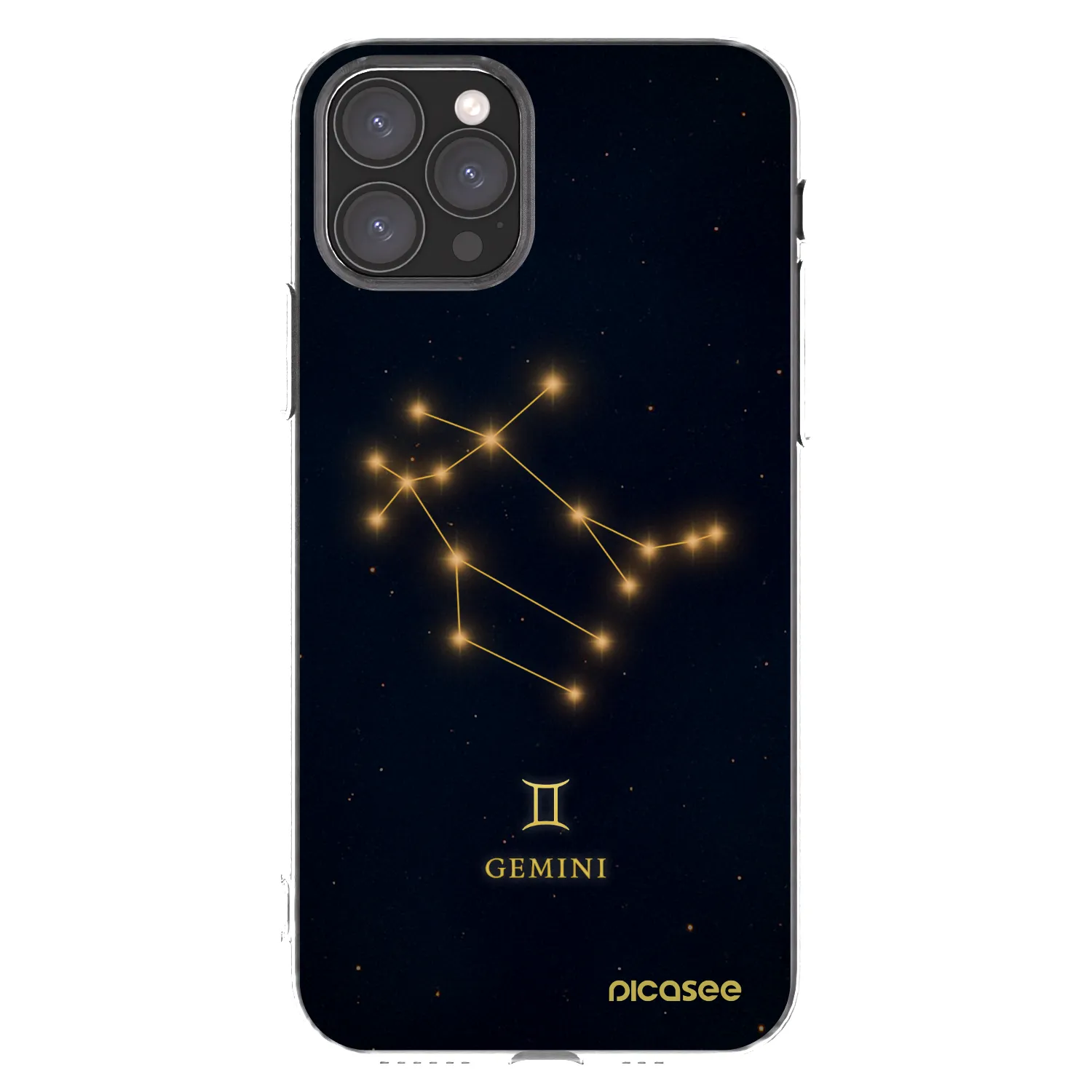 Picasee διαφανής θήκη σιλικόνης Apple iPhone 11 Pro - GEMINI