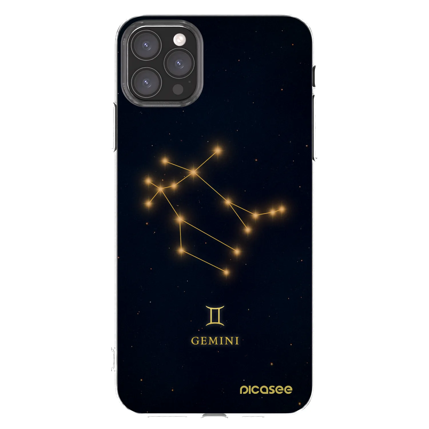 Picasee διαφανής θήκη σιλικόνης Apple iPhone 11 Pro Max - GEMINI