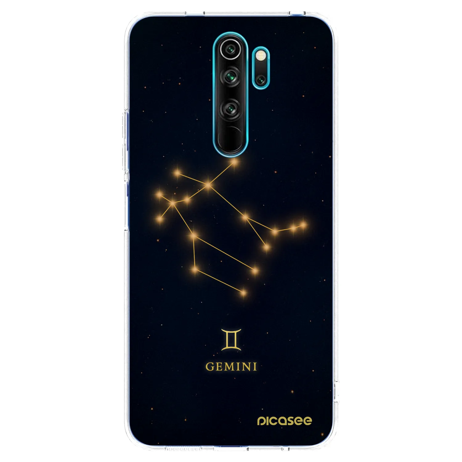 Picasee διαφανής θήκη σιλικόνης Xiaomi Redmi Note 8 Pro - GEMINI
