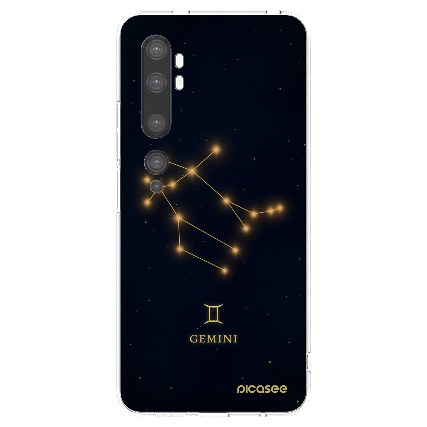 Picasee διαφανής θήκη σιλικόνης Xiaomi Mi Note 10 (Pro) - GEMINI